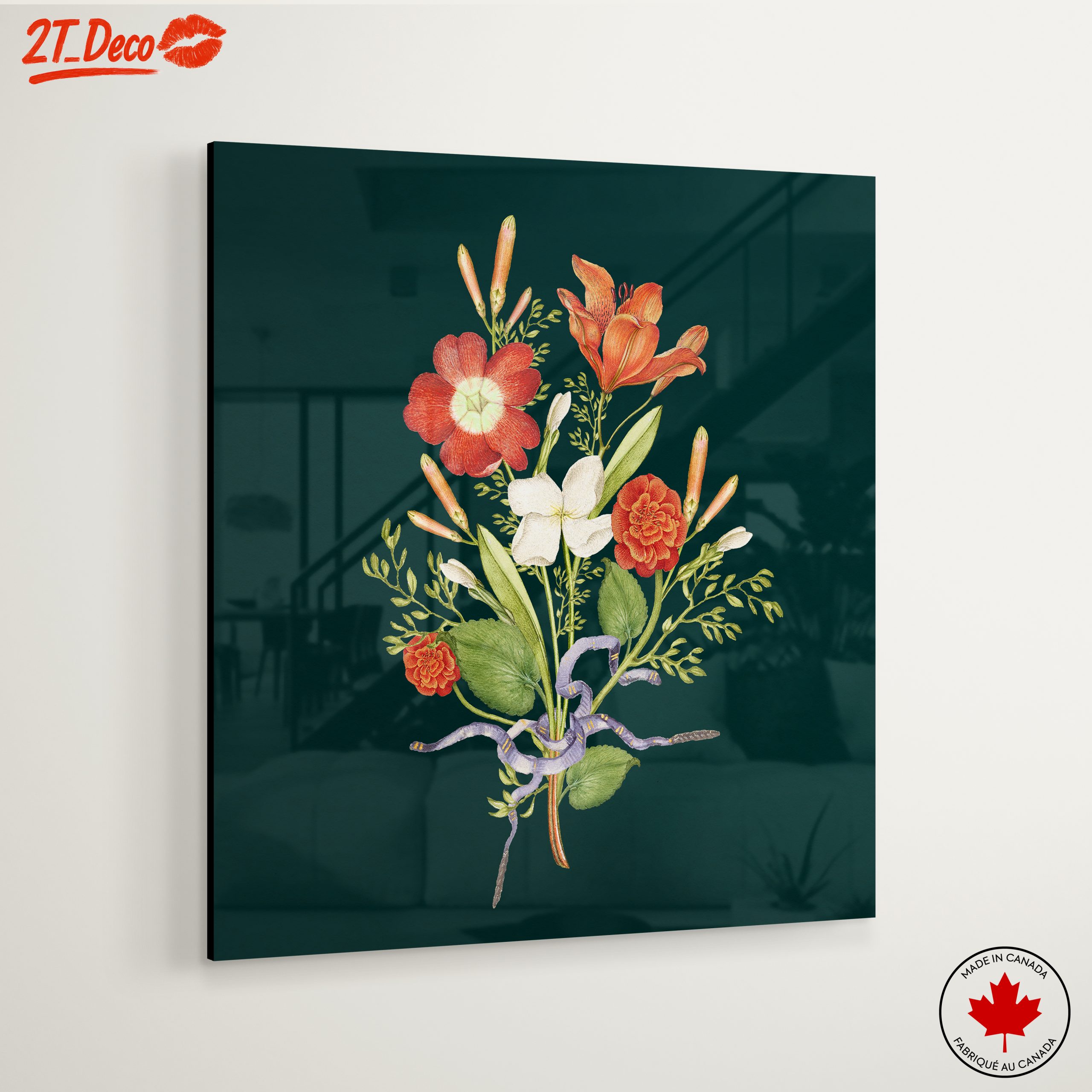 Beautiful Botanical Bouquet Art - Image 6