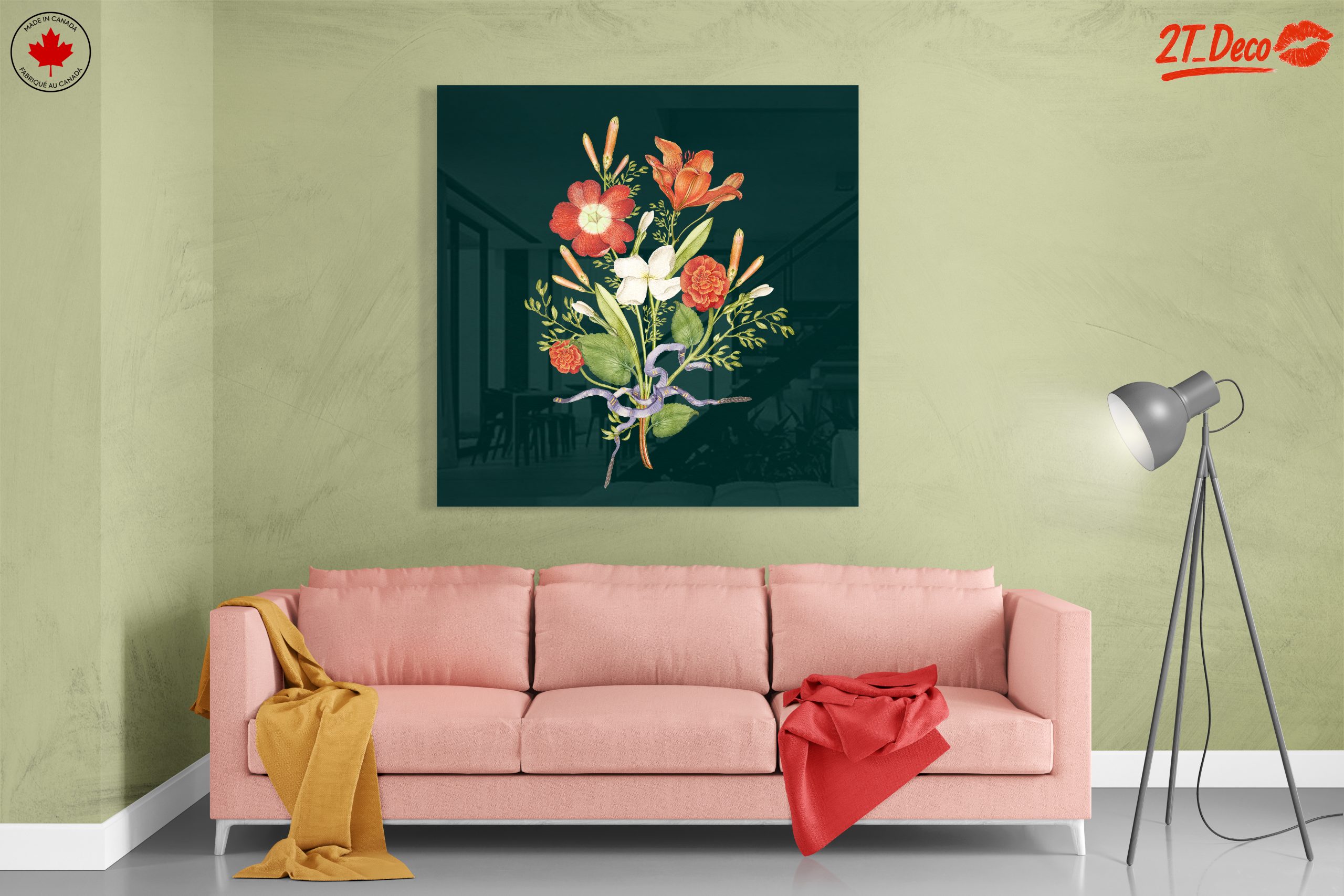 Beautiful Botanical Bouquet Art - Image 7