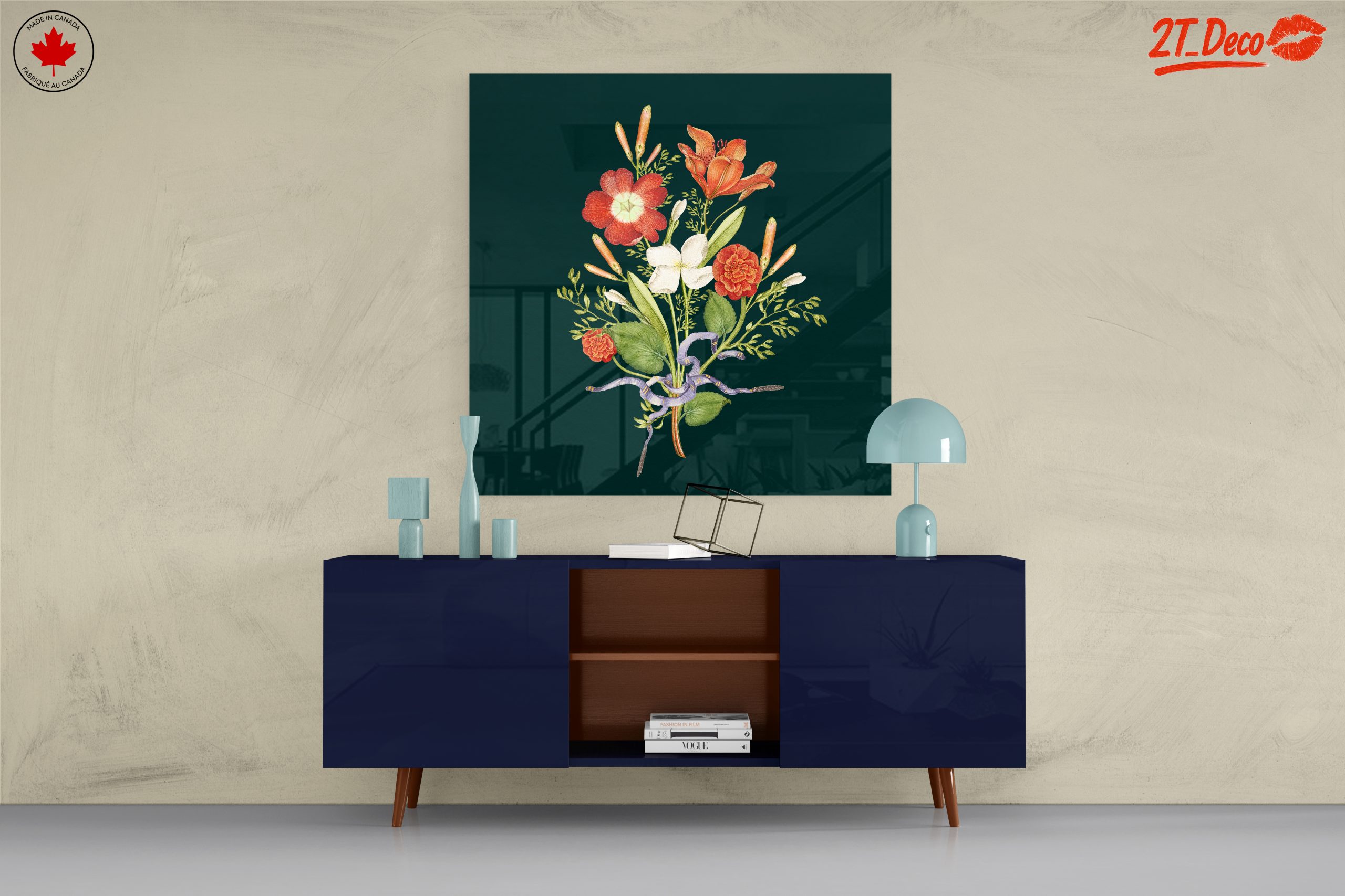 Beautiful Botanical Bouquet Art - Image 8