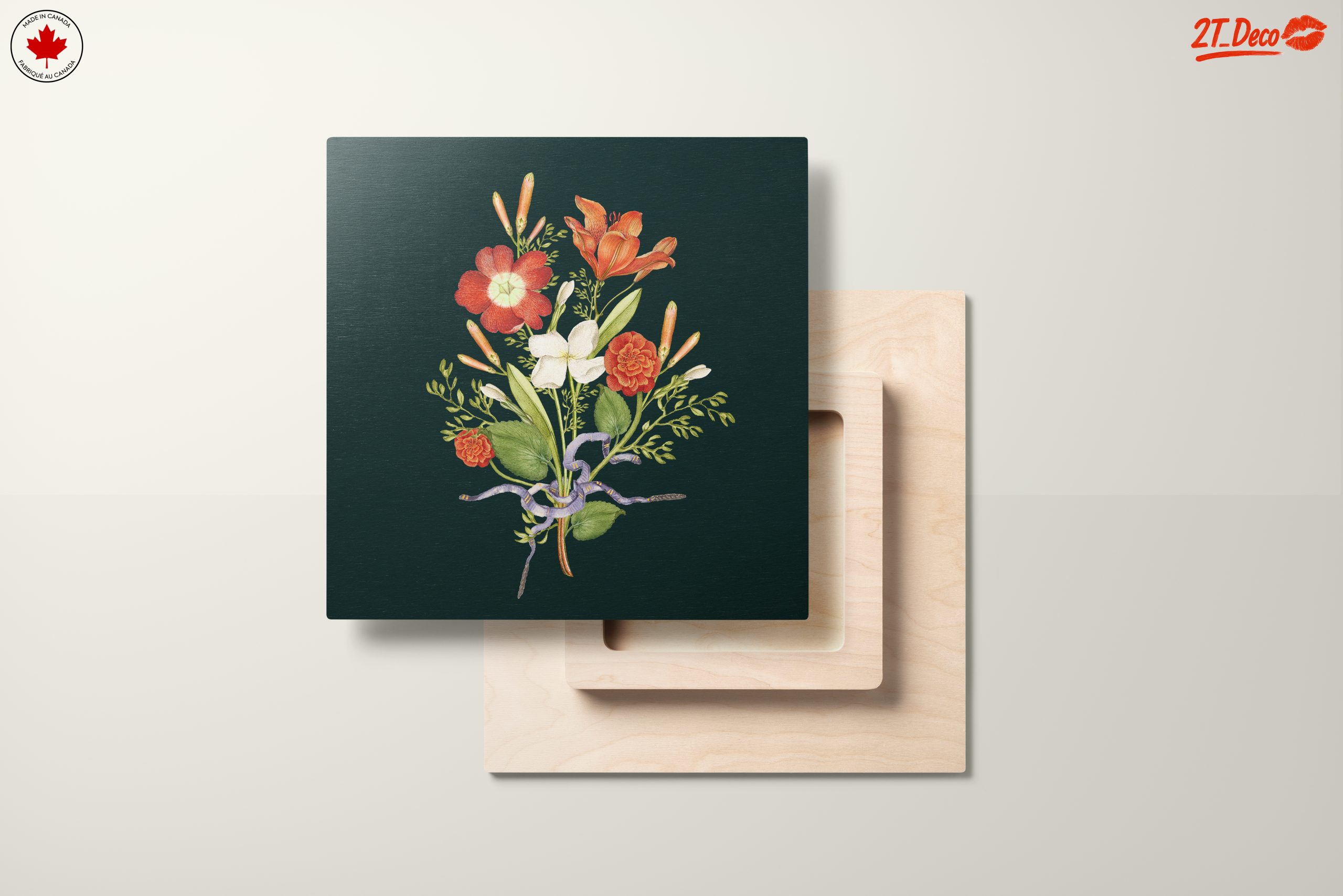 Beautiful Botanical Bouquet Art - Image 11