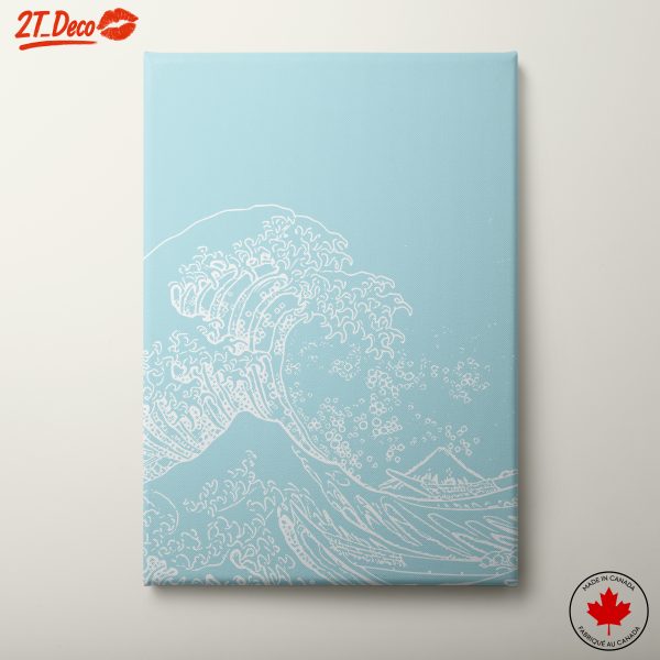 Stylized Japanese Wave Art