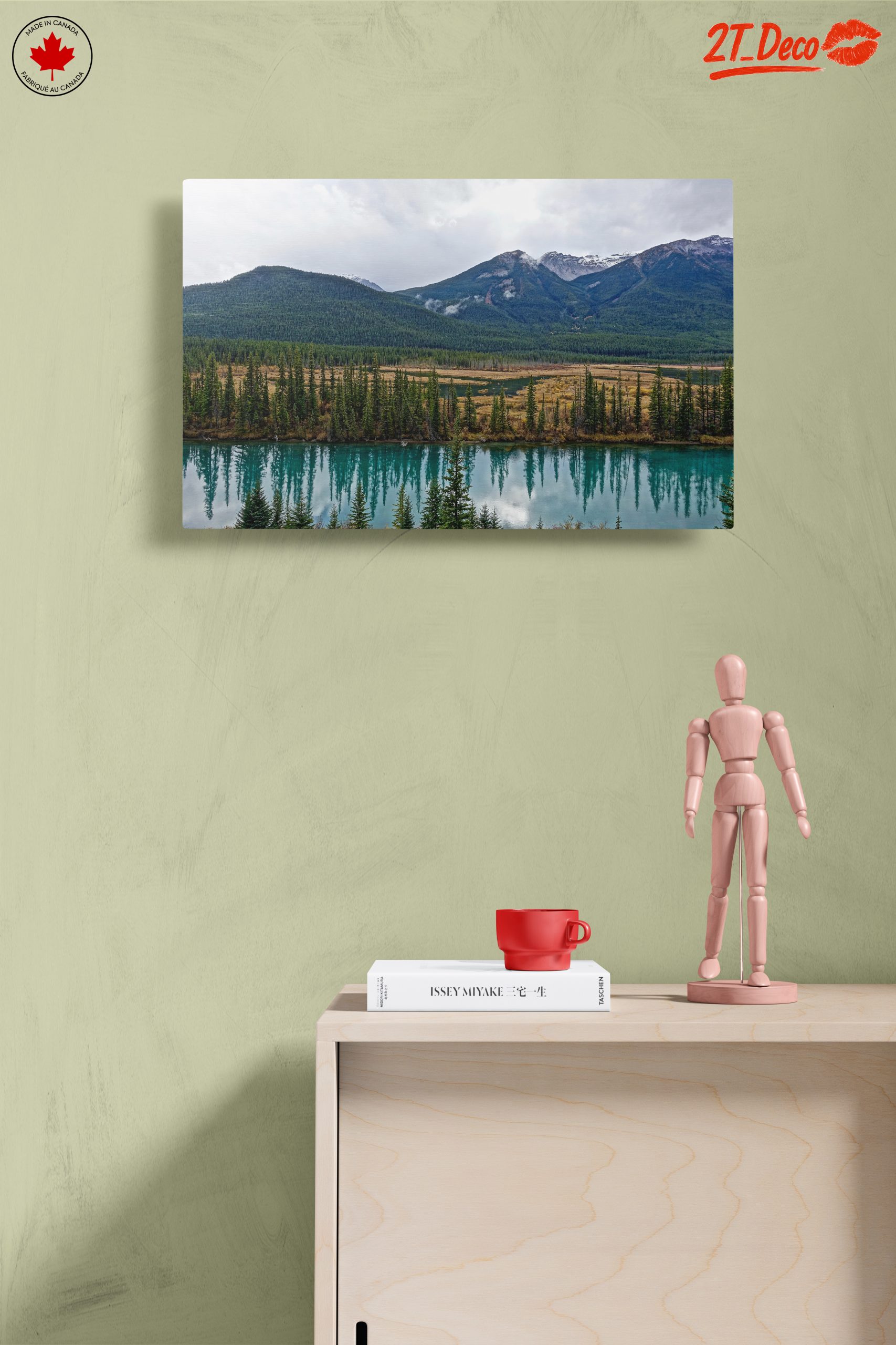 Serene Nature Landscape with Mountains and River 2 - Image 14