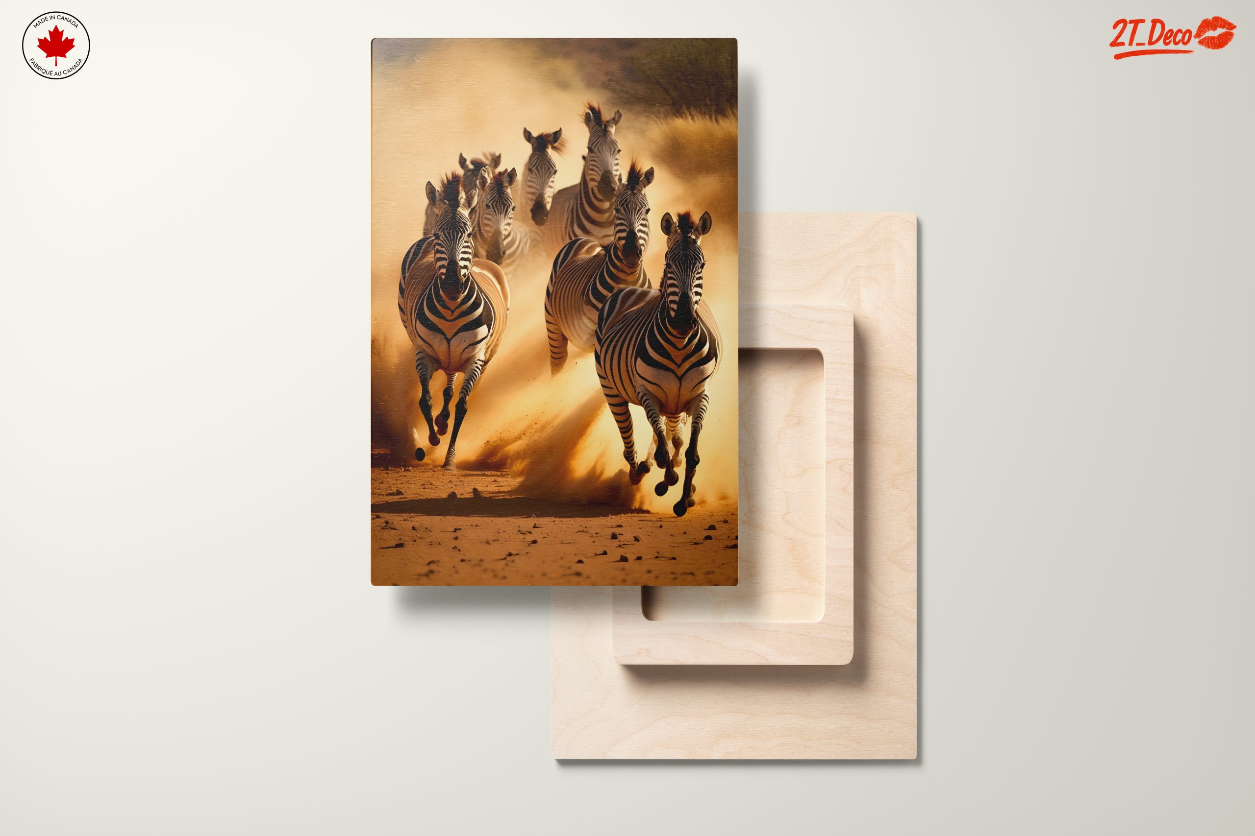 Dynamic Herd of Galloping Zebras - Image 11
