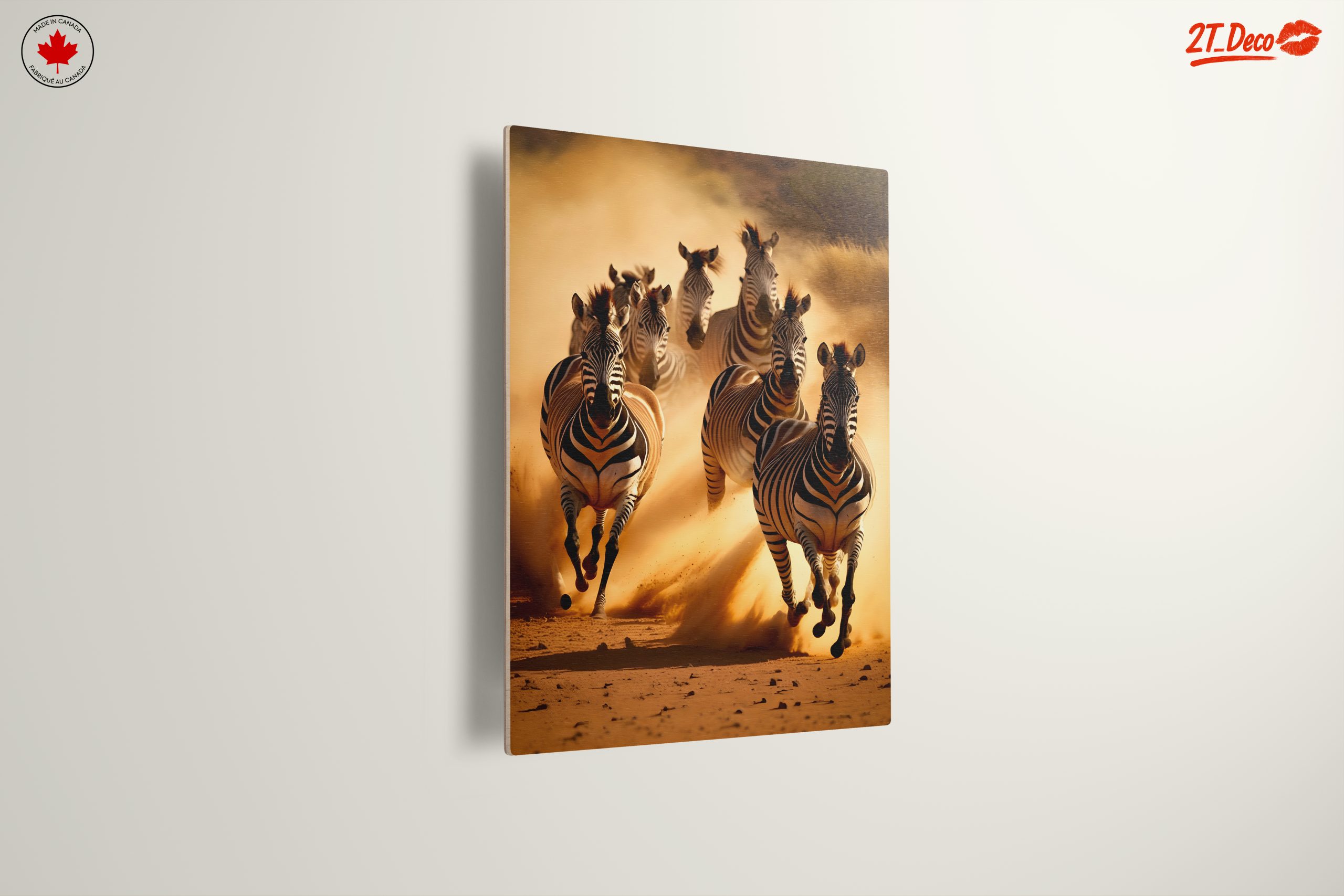 Dynamic Herd of Galloping Zebras - Image 13