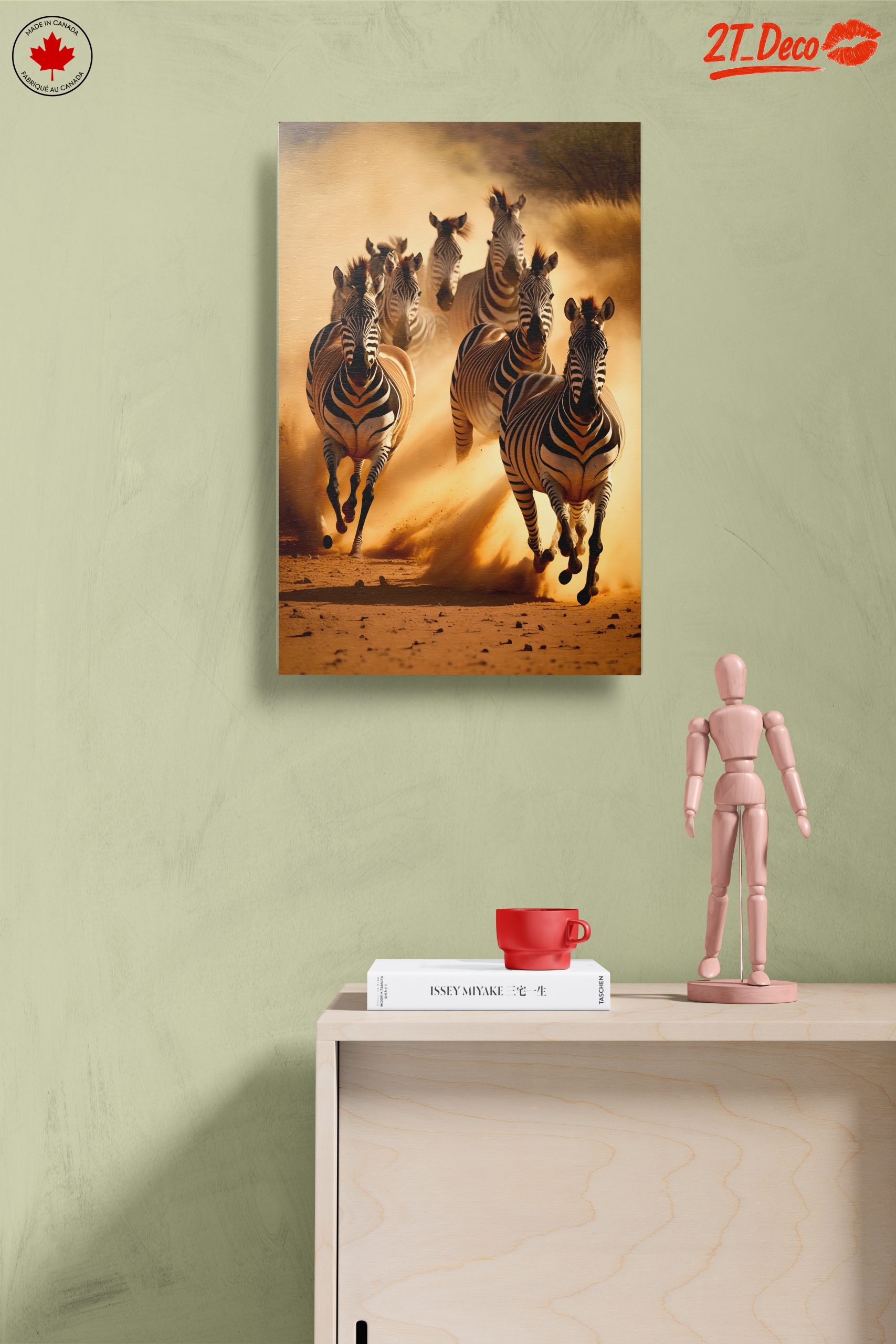 Dynamic Herd of Galloping Zebras - Image 14