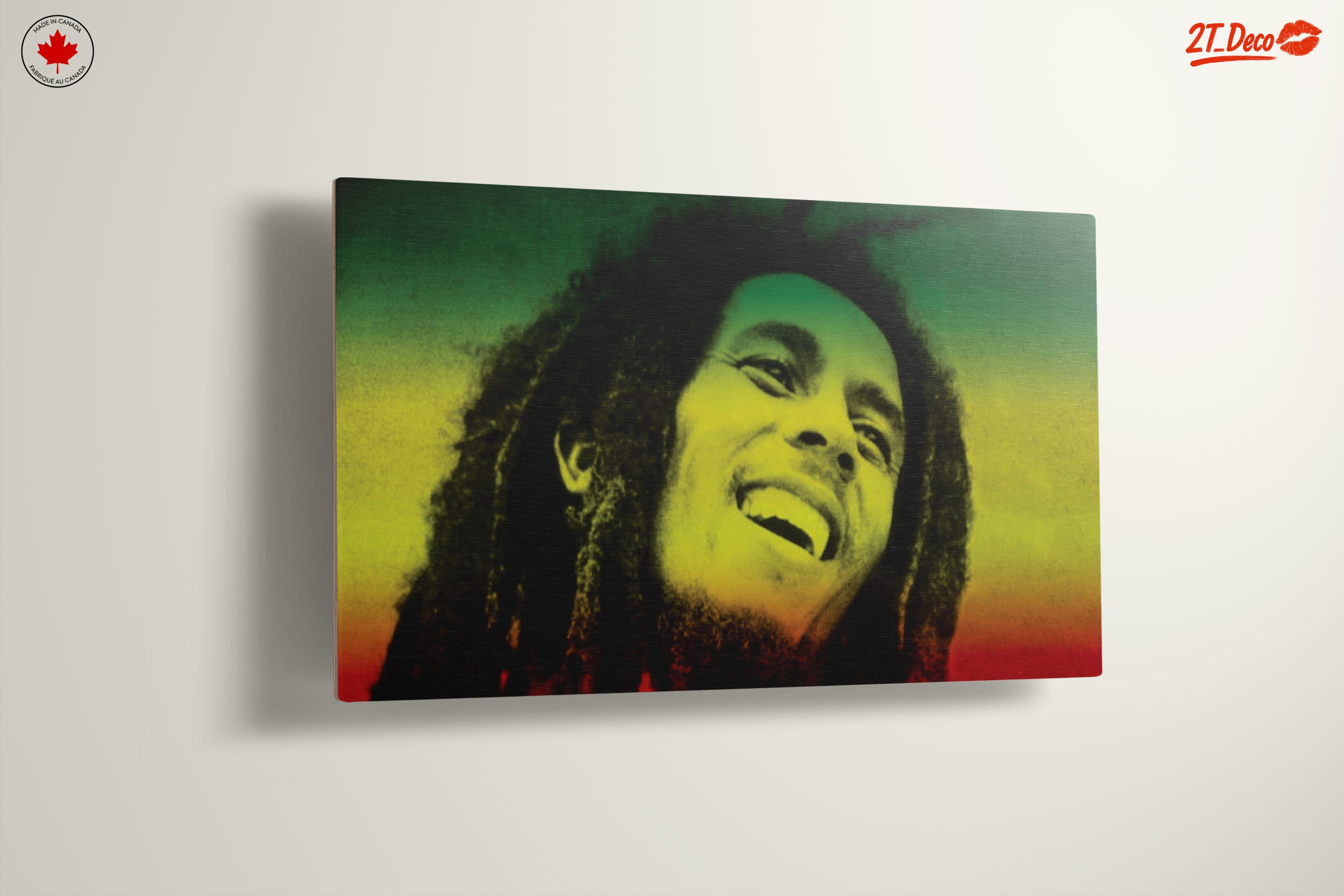 Vibrant Bob Marley Music Art - Image 13
