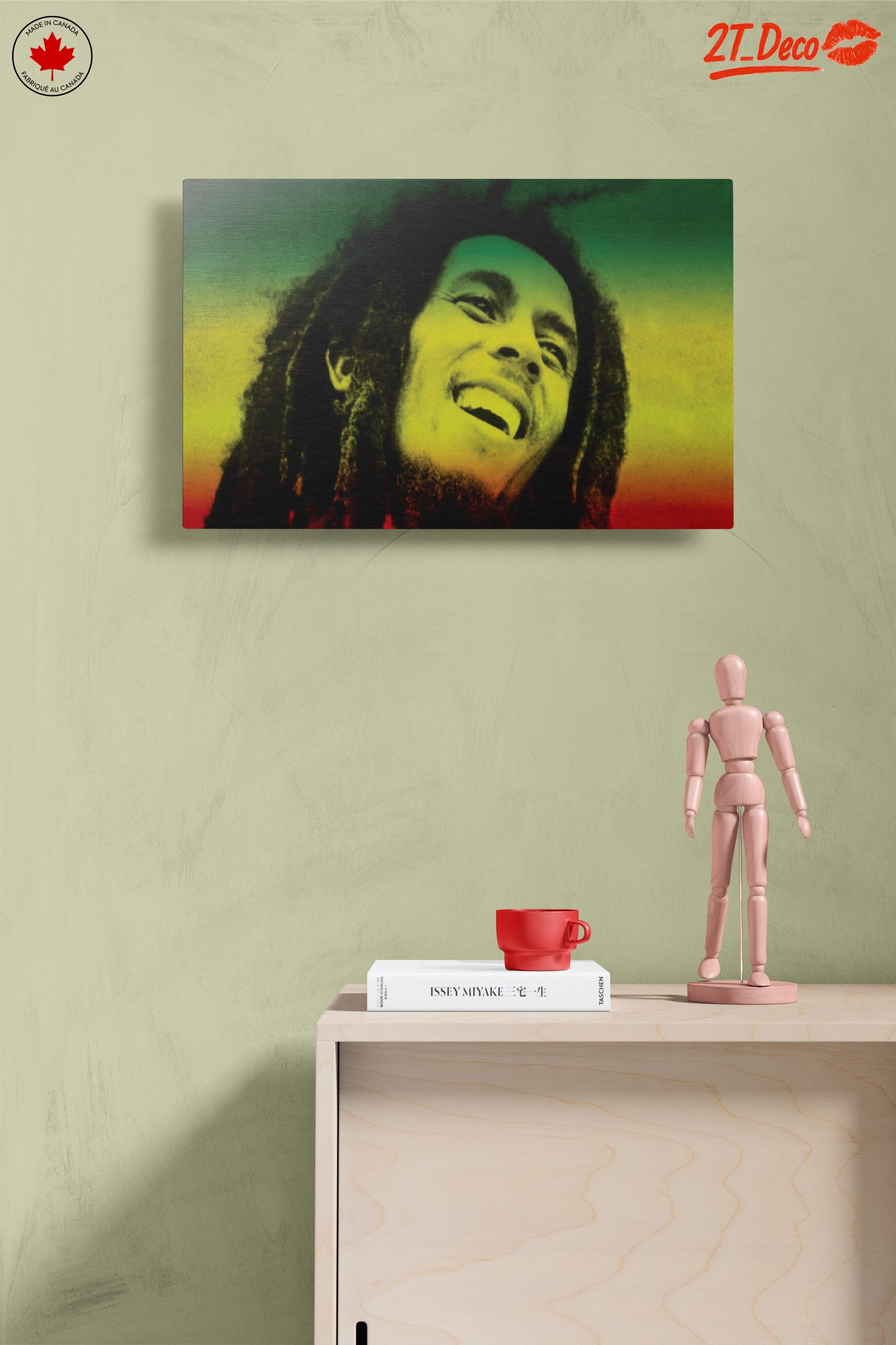 Vibrant Bob Marley Music Art - Image 14