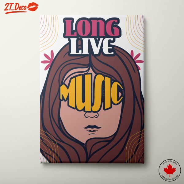 Long Live Music Inspired Art