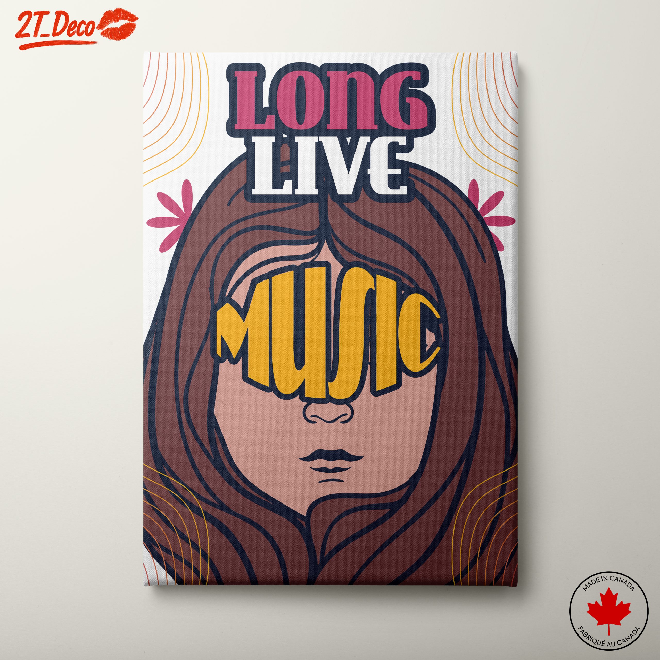 Long Live Music Inspired Art