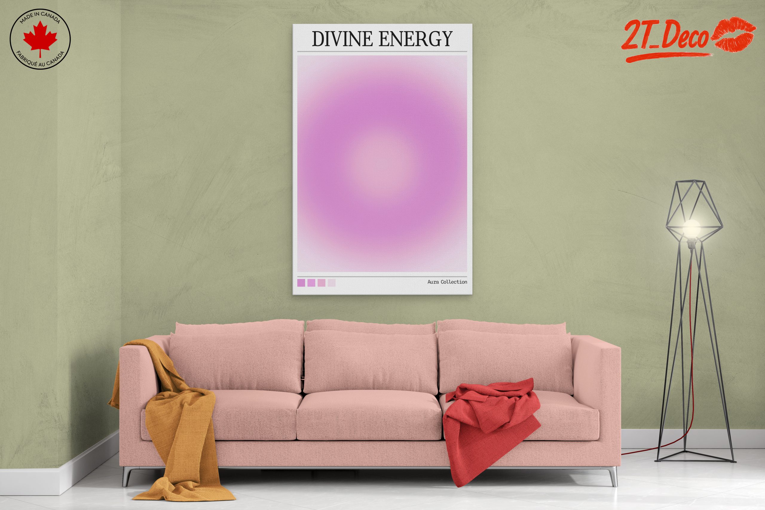 Divine Energy Abstract Art - Image 2