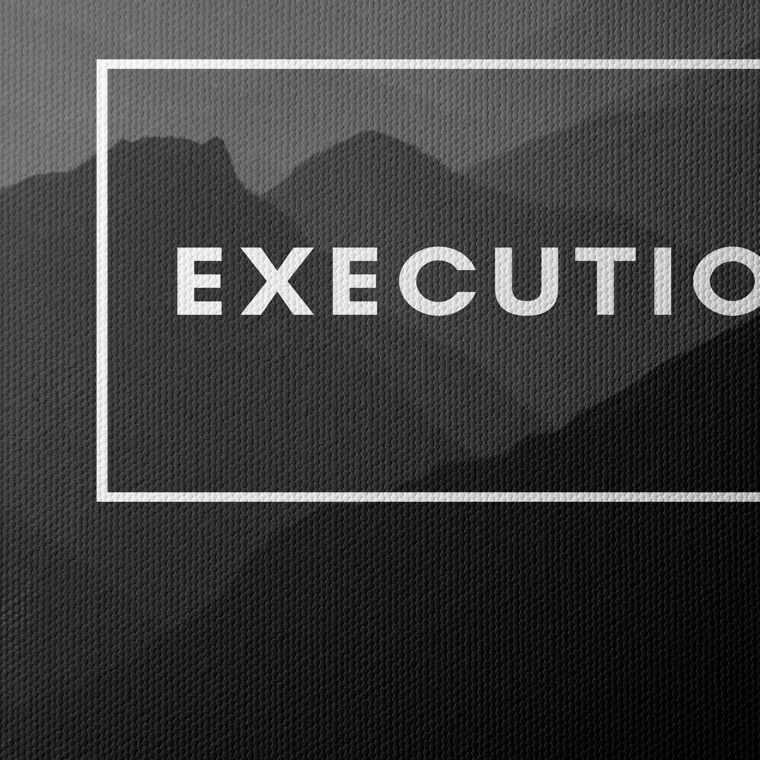 Motivational Execution Quote Wall Art - Image 4