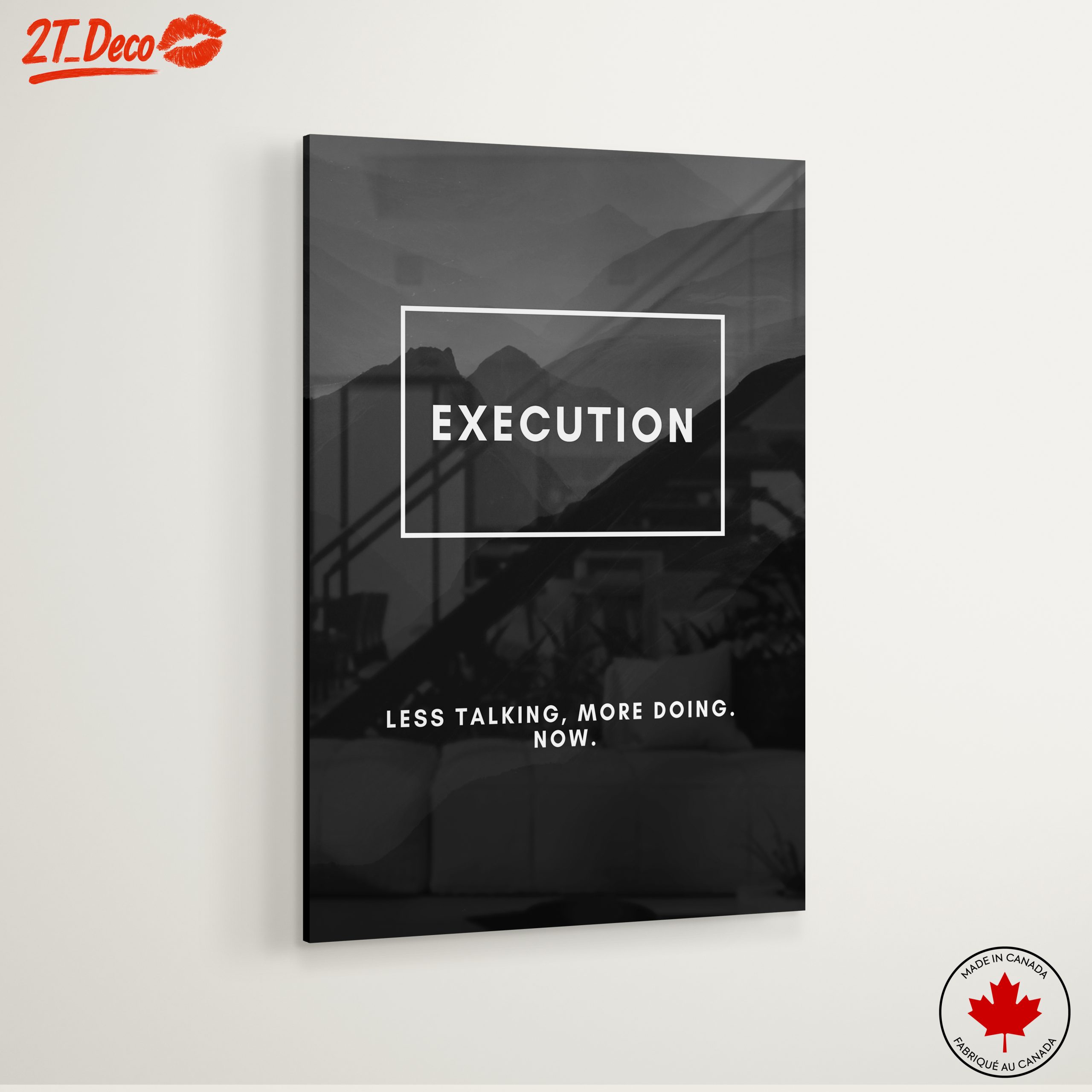 Motivational Execution Quote Wall Art - Image 6