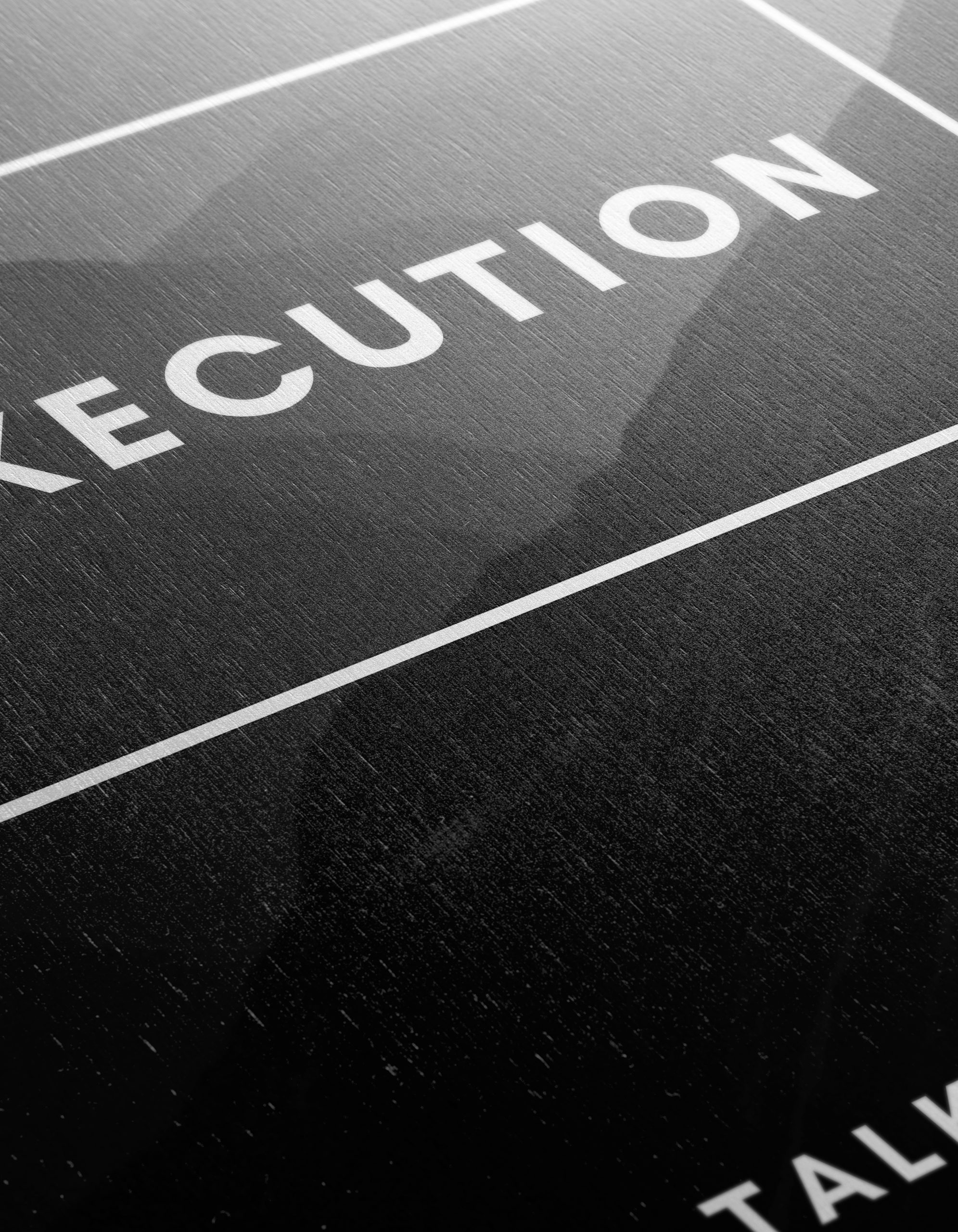 Motivational Execution Quote Wall Art - Image 12