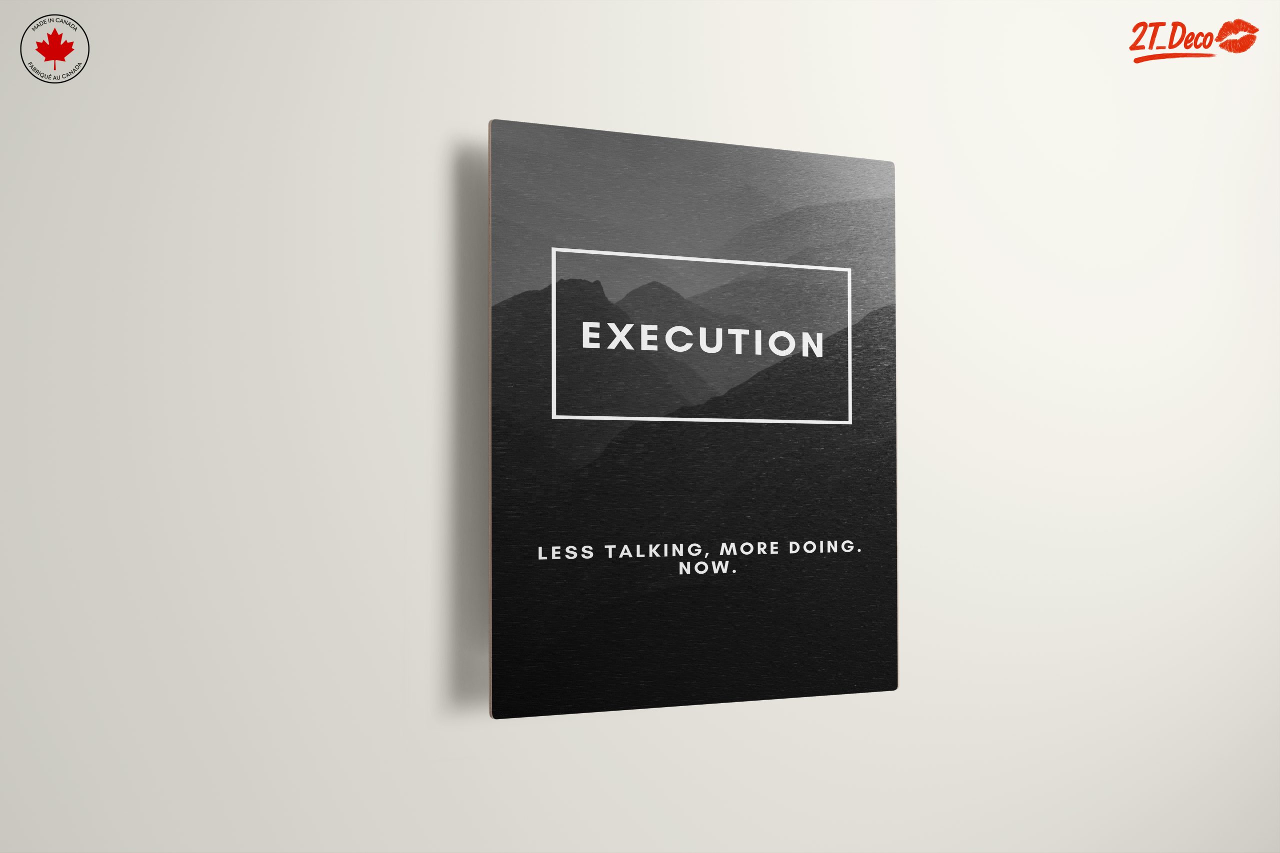 Motivational Execution Quote Wall Art - Image 13