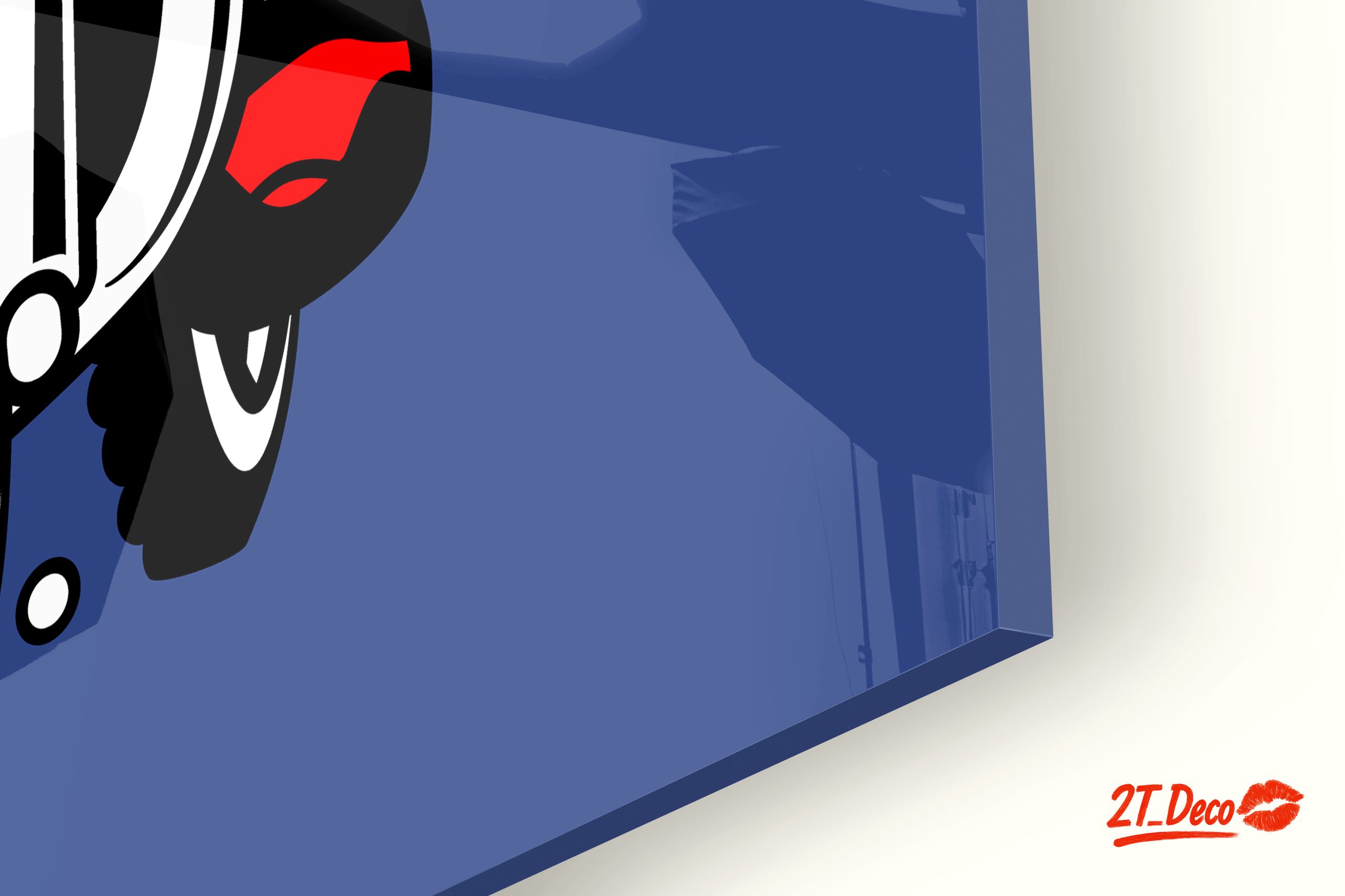 Cartoon Character Riding Motorcycle Art - Image 9
