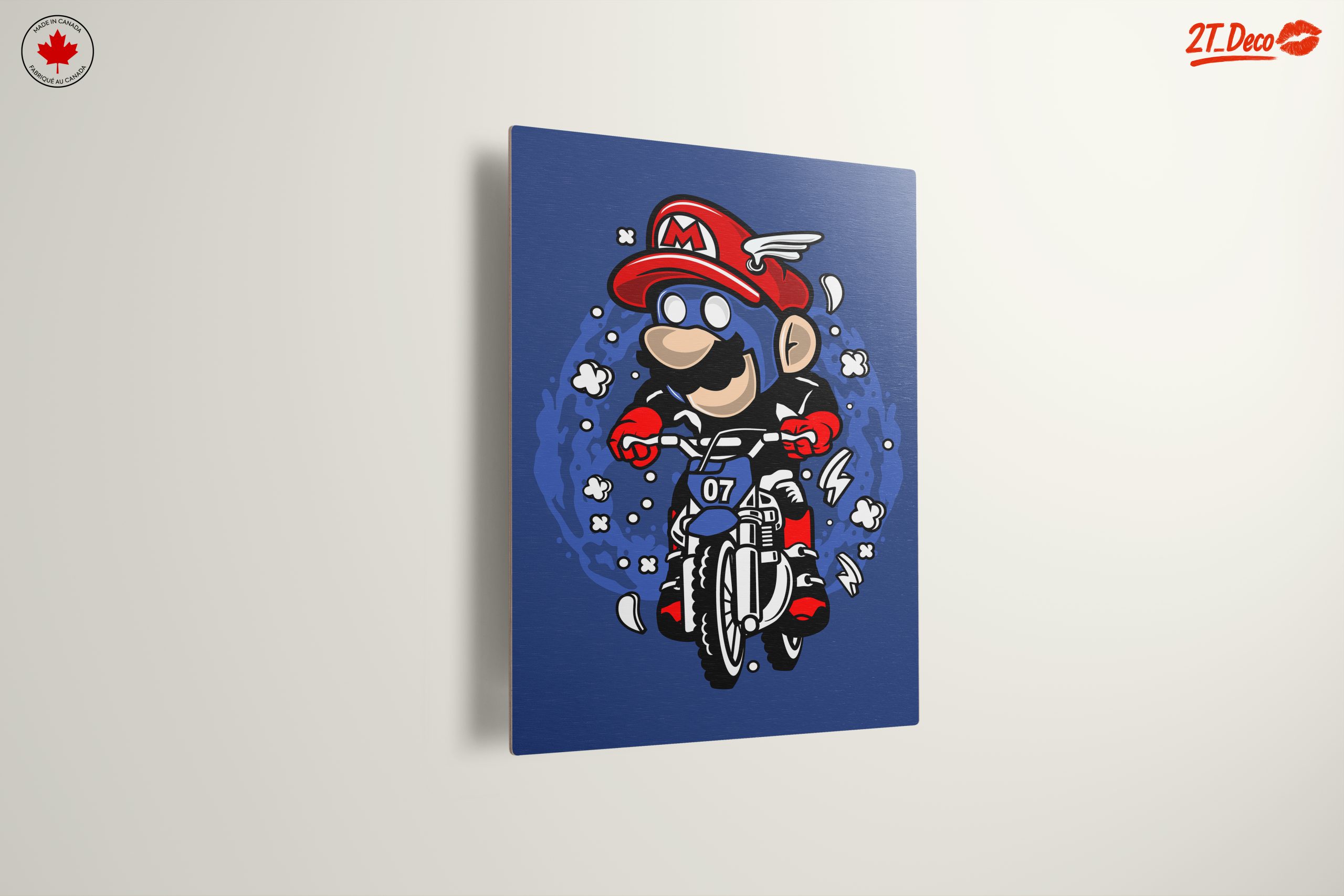 Cartoon Character Riding Motorcycle Art - Image 13