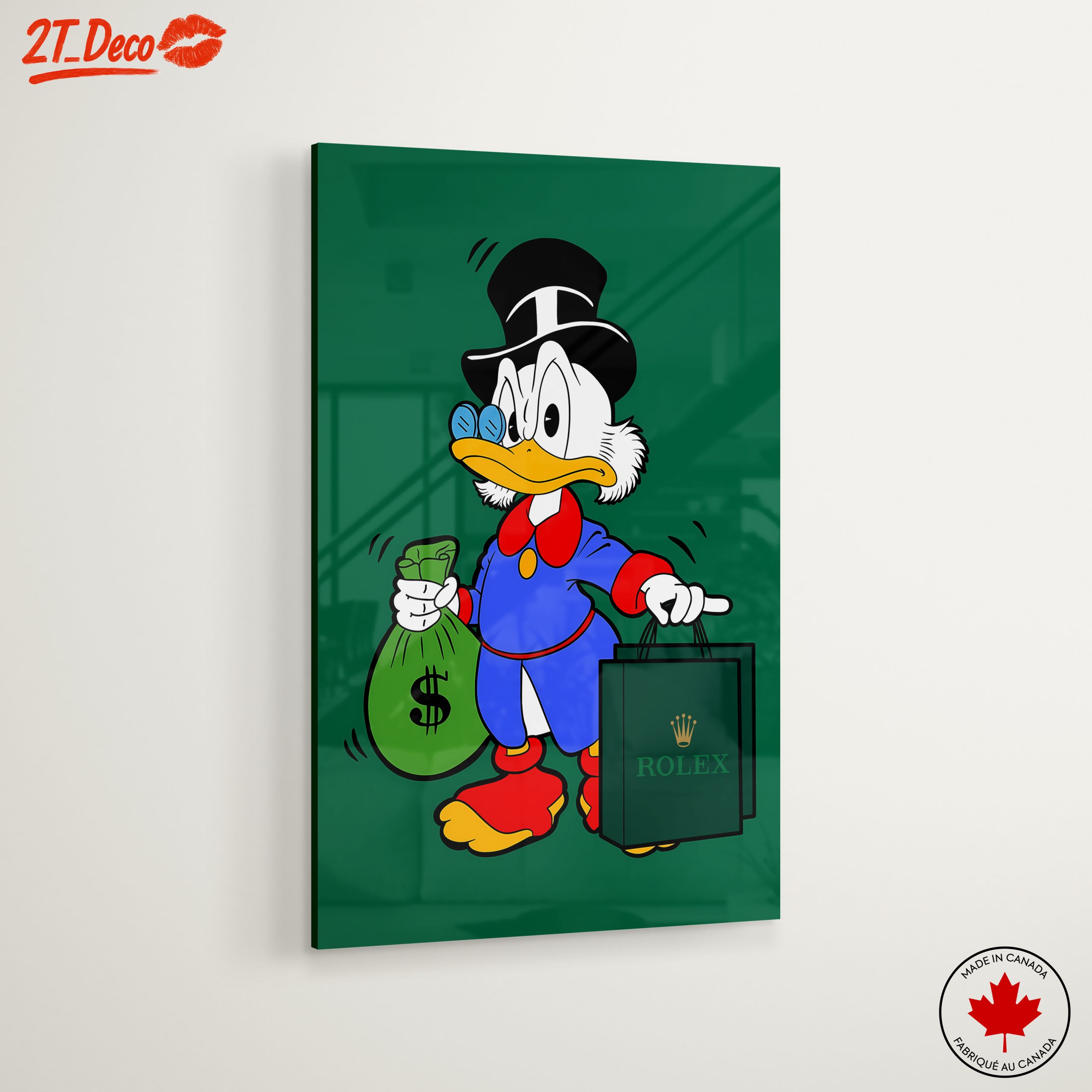 Scrooge McDuck Holding Money Bags - Image 6