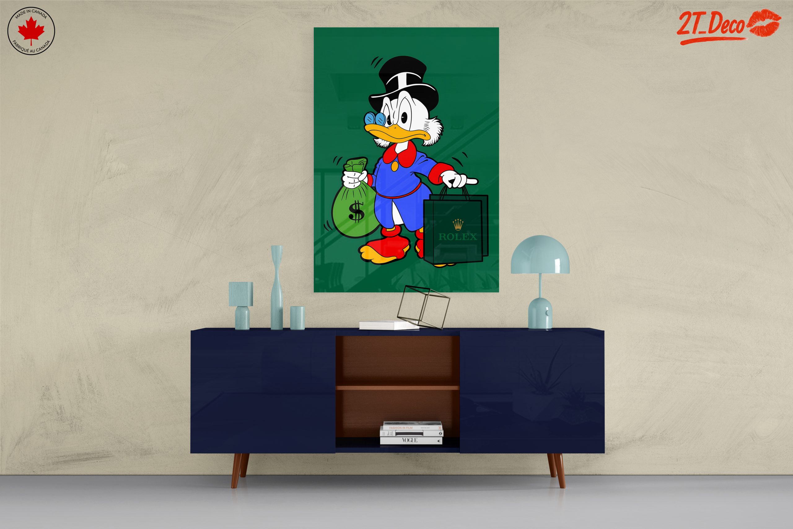 Scrooge McDuck Holding Money Bags - Image 8