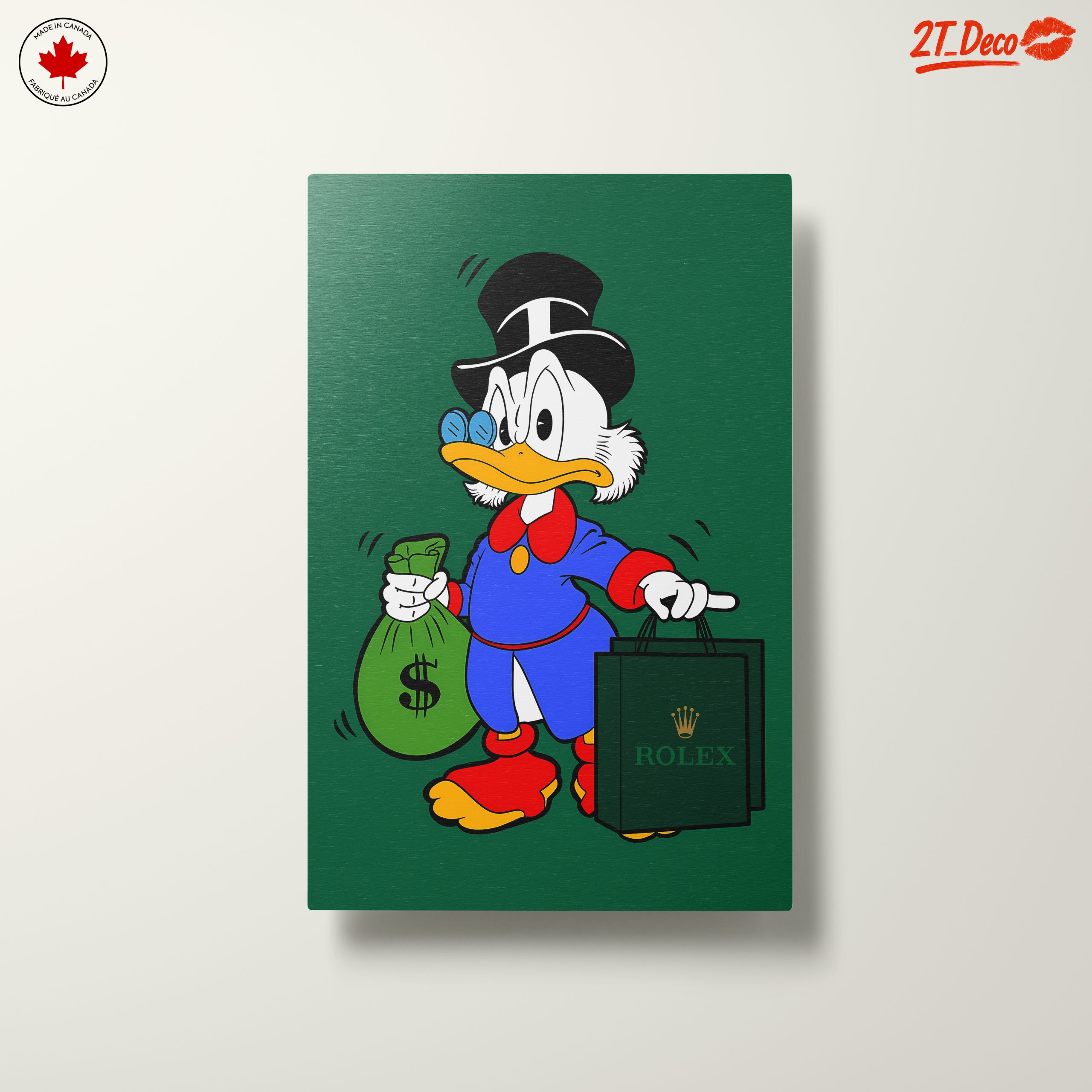 Scrooge McDuck Holding Money Bags - Image 10