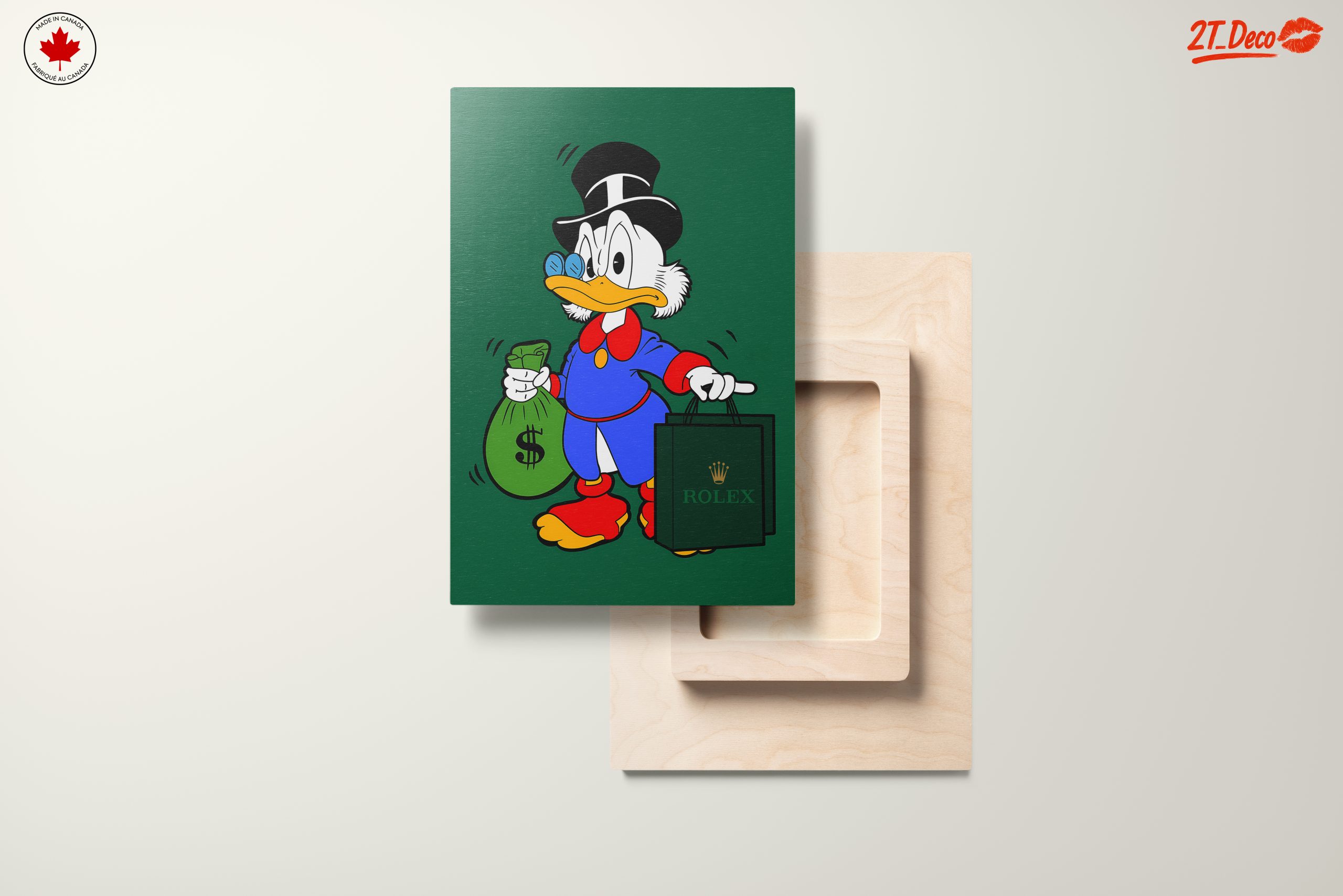 Scrooge McDuck Holding Money Bags - Image 11