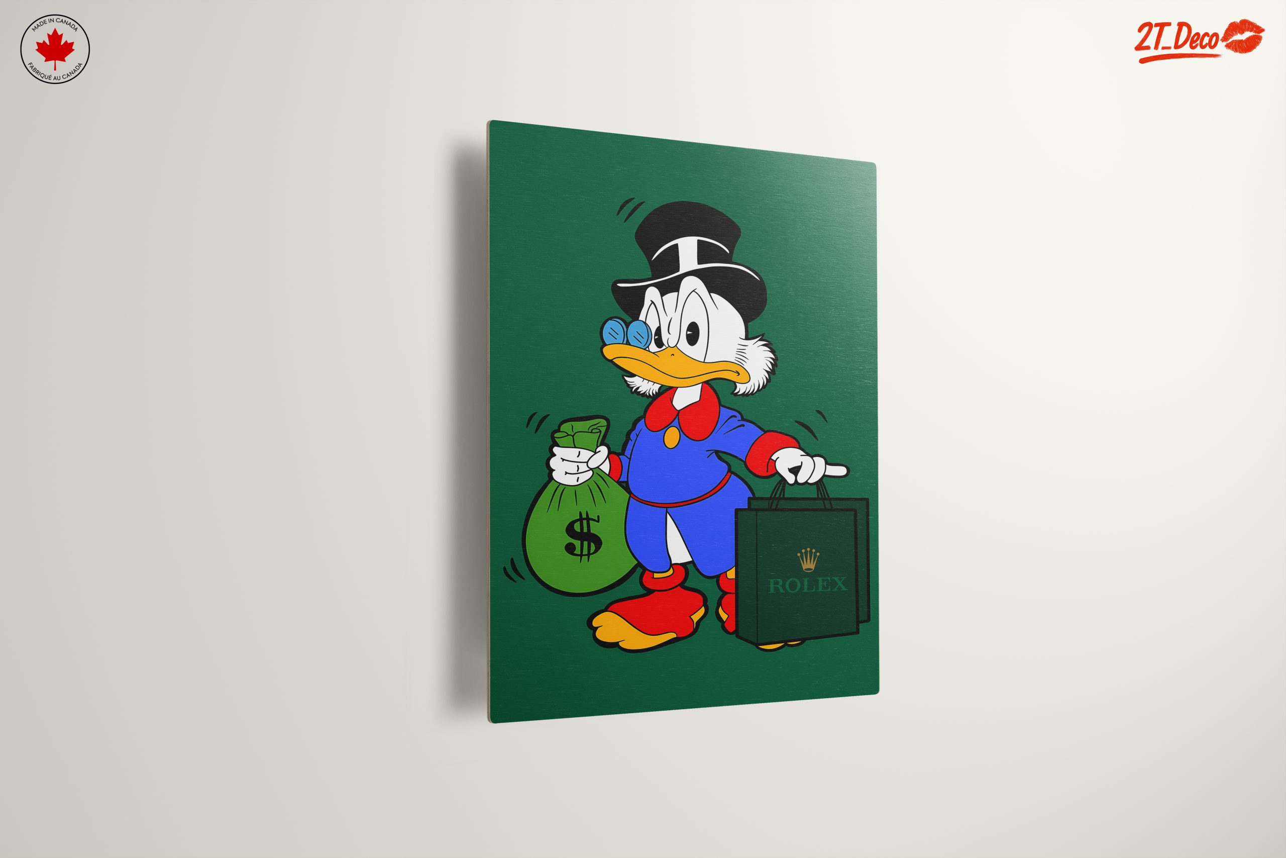 Scrooge McDuck Holding Money Bags - Image 13