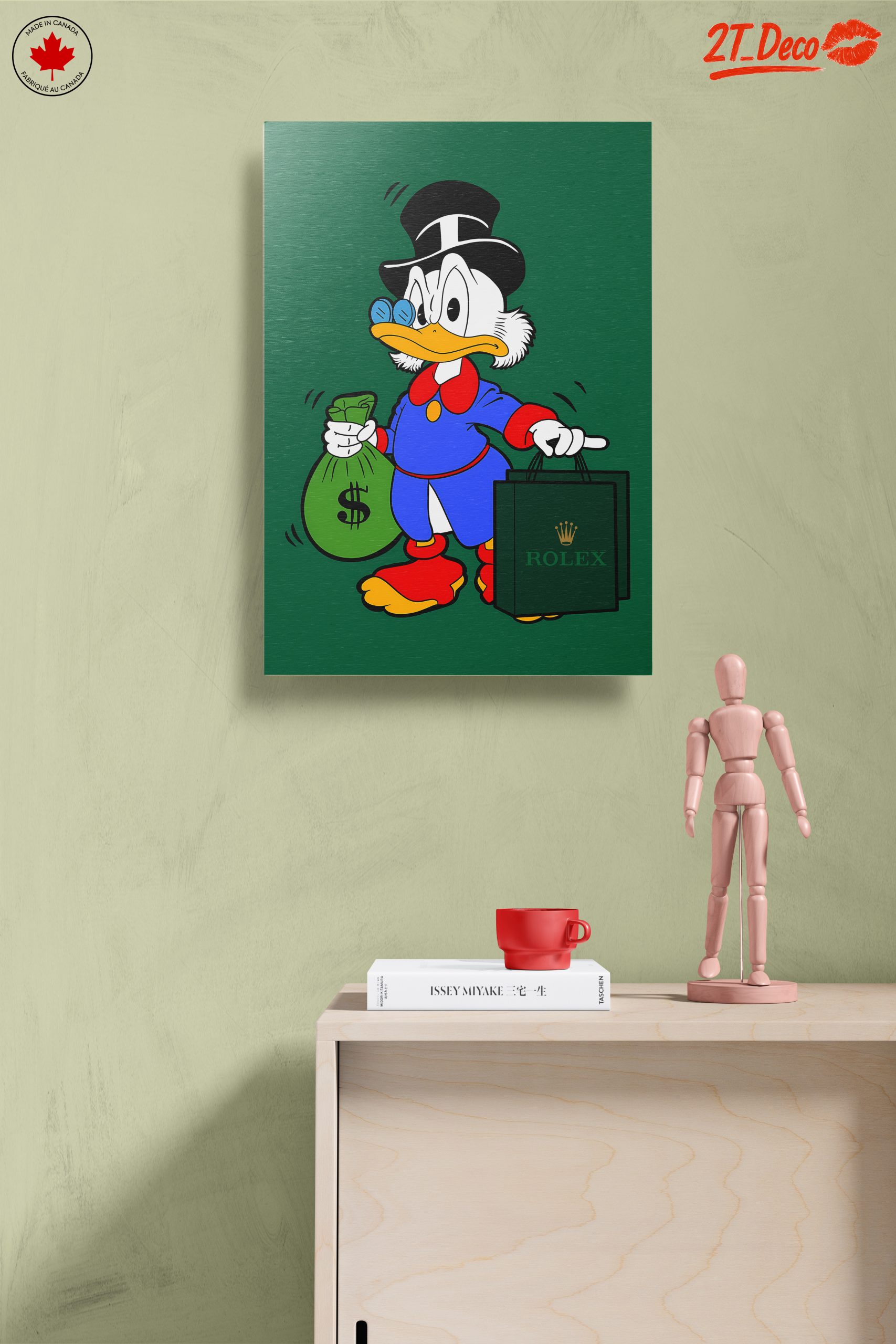 Scrooge McDuck Holding Money Bags - Image 14