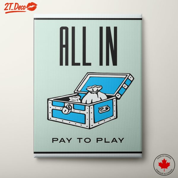 All In - Pay to Play Contemporary Art