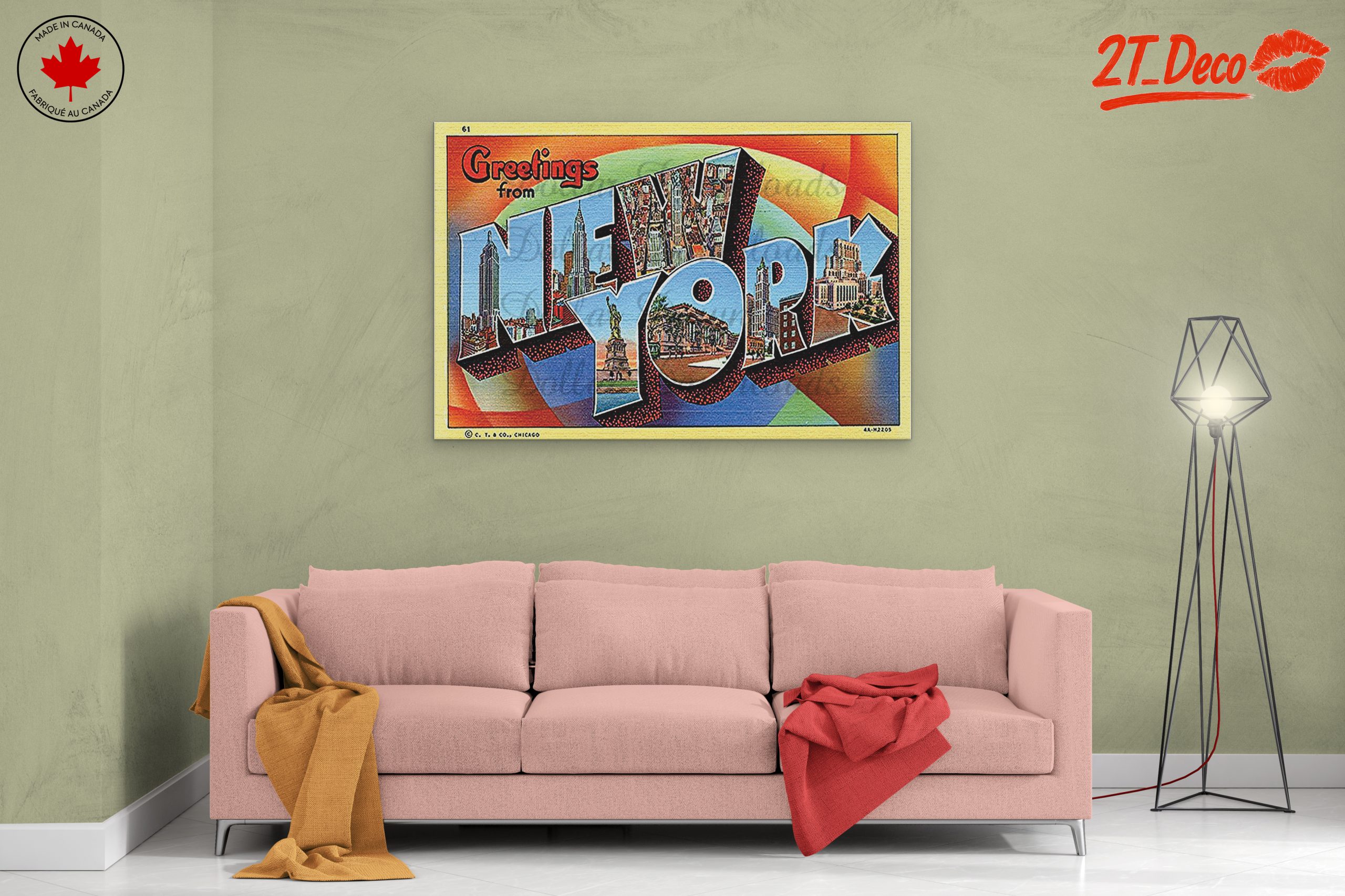Greetings From New York City Art - Image 2