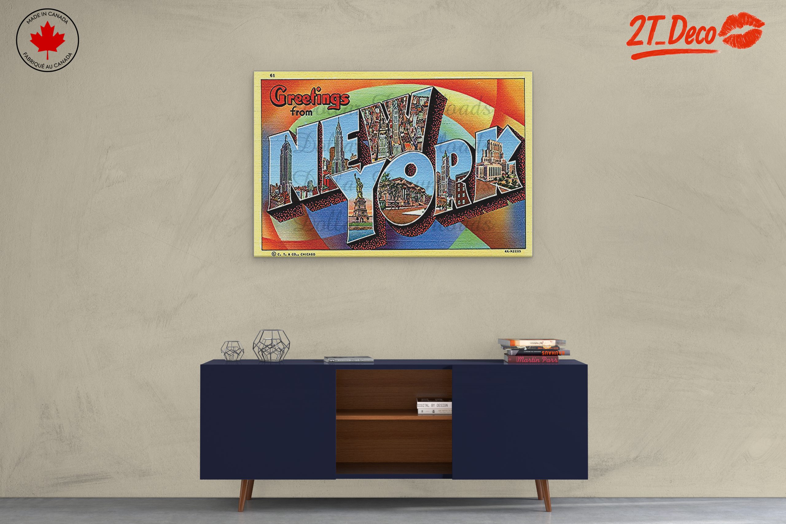 Greetings From New York City Art - Image 3