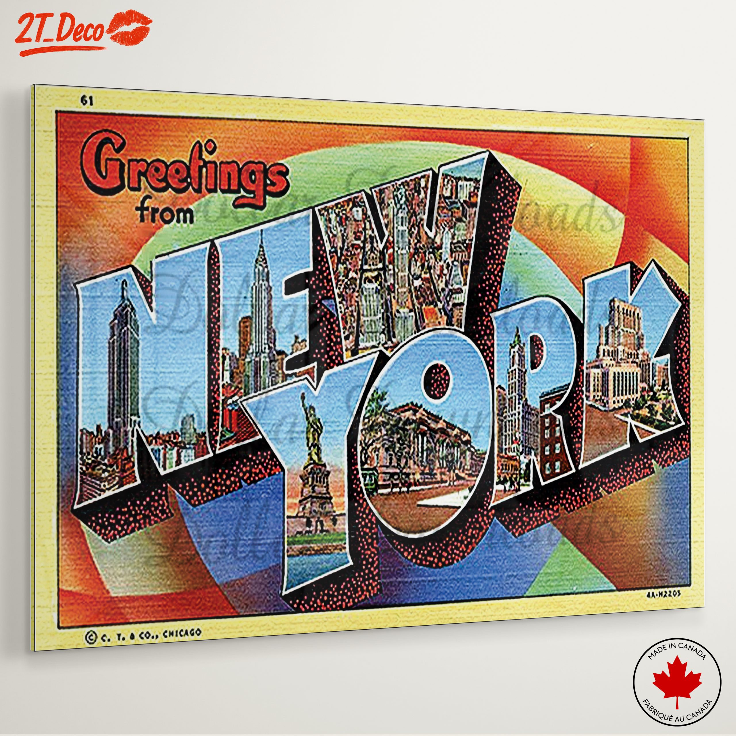 Greetings From New York City Art - Image 6
