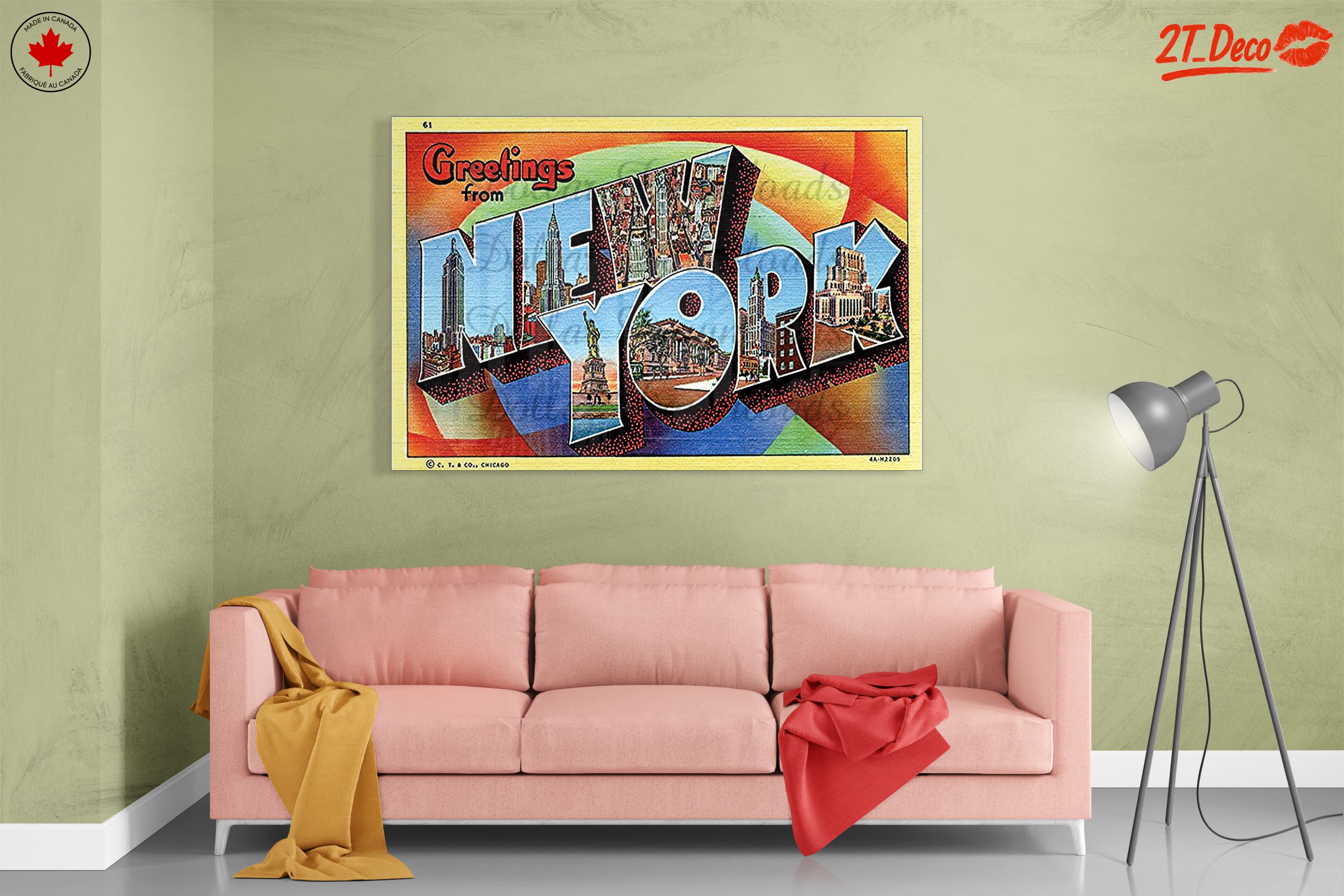Greetings From New York City Art - Image 7