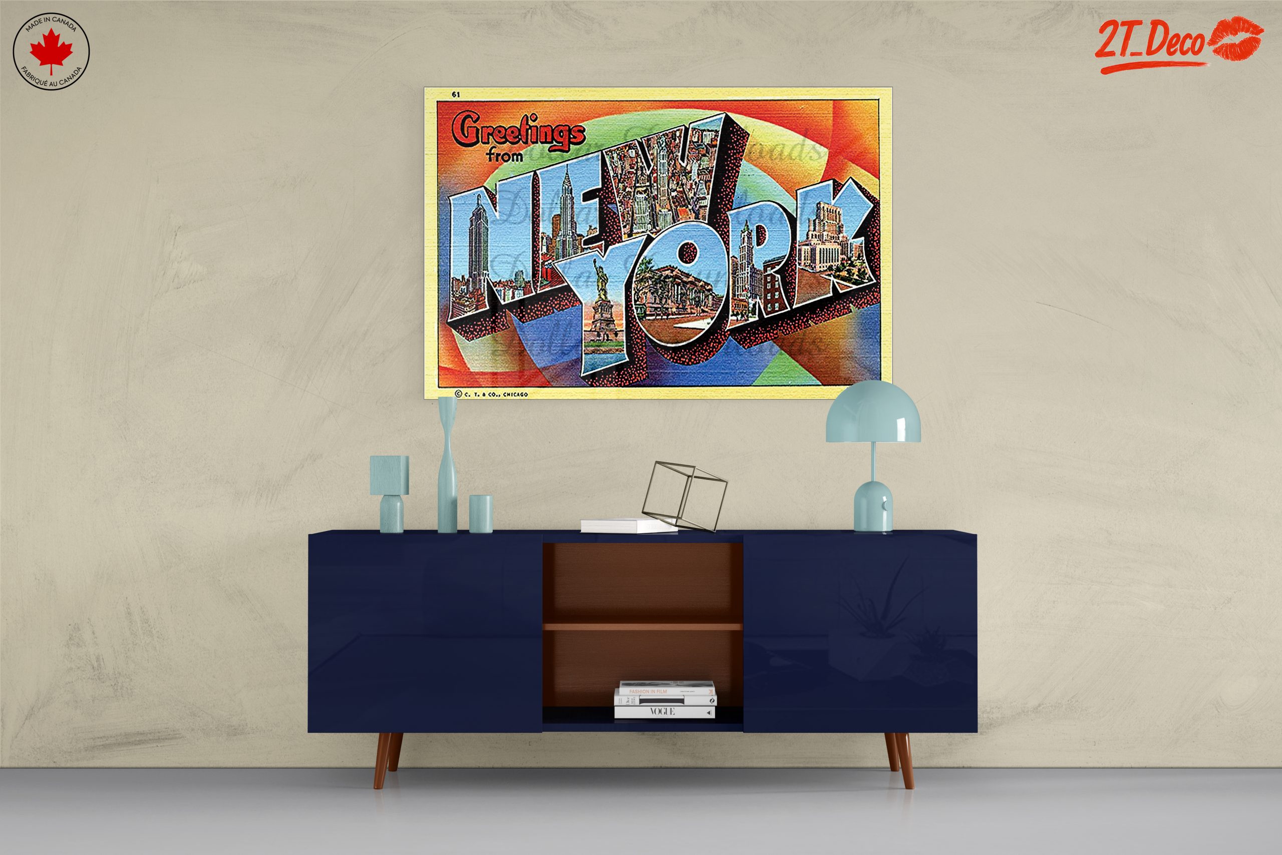 Greetings From New York City Art - Image 8