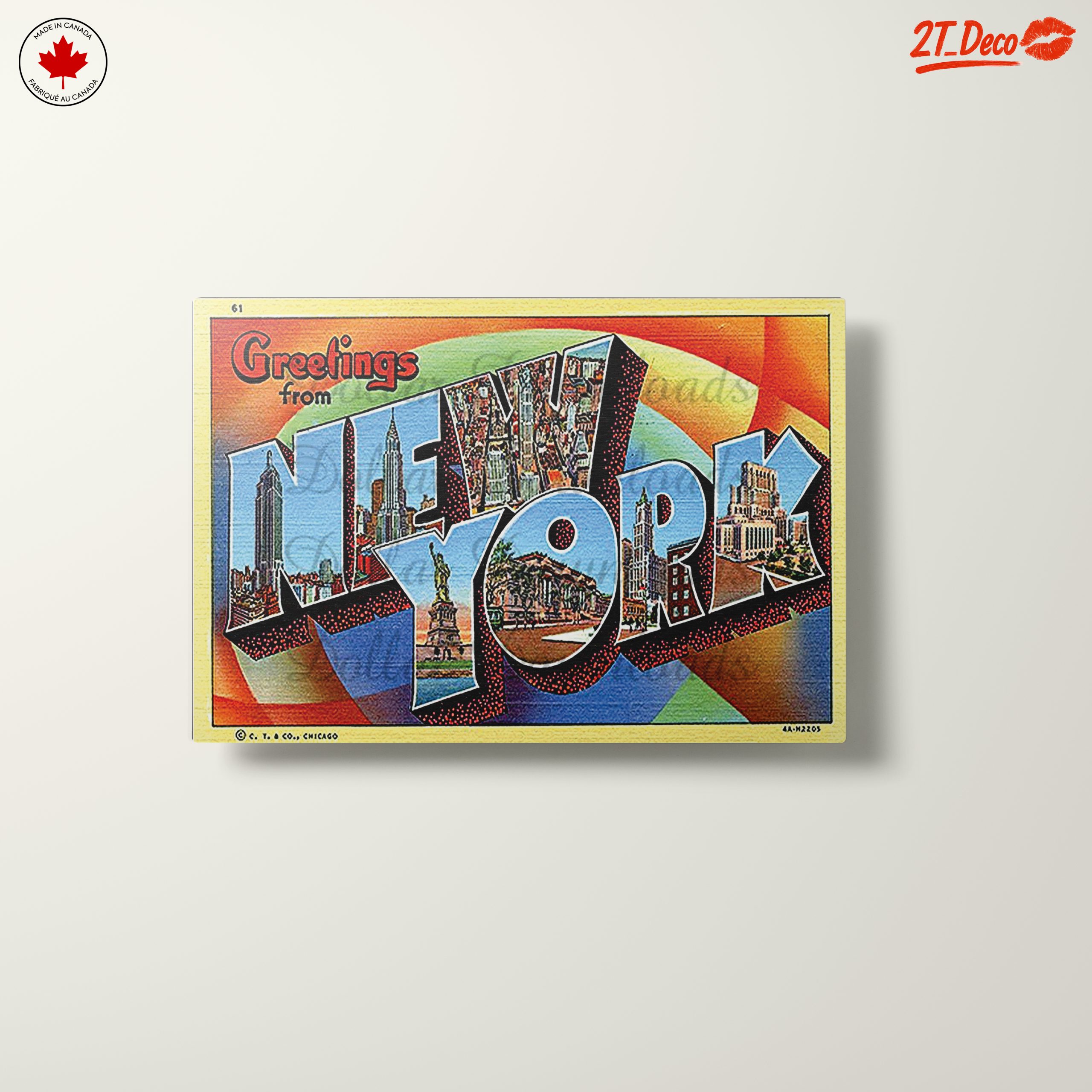 Greetings From New York City Art - Image 10