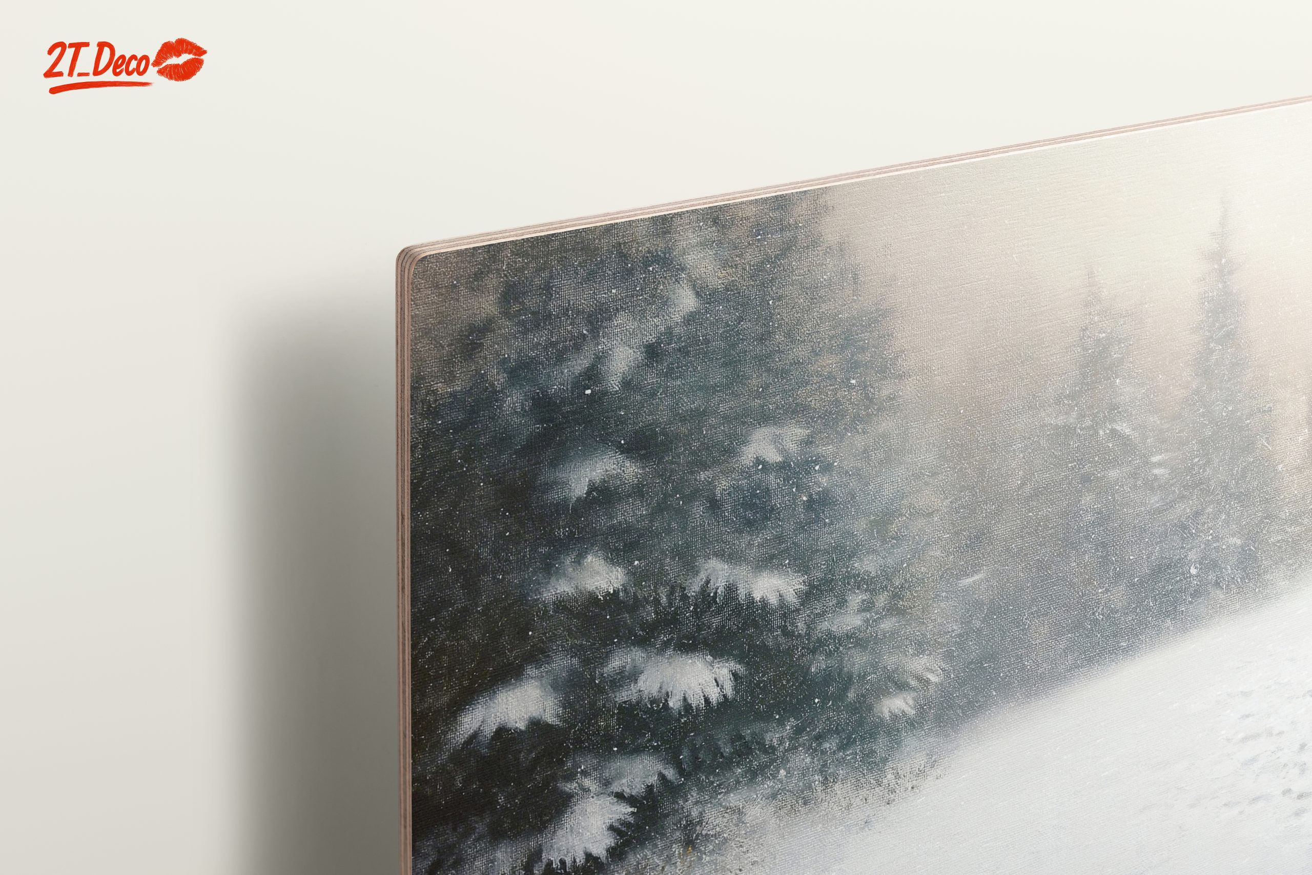 Serene Winter Wildlife Art Featuring Rabbit - Image 15