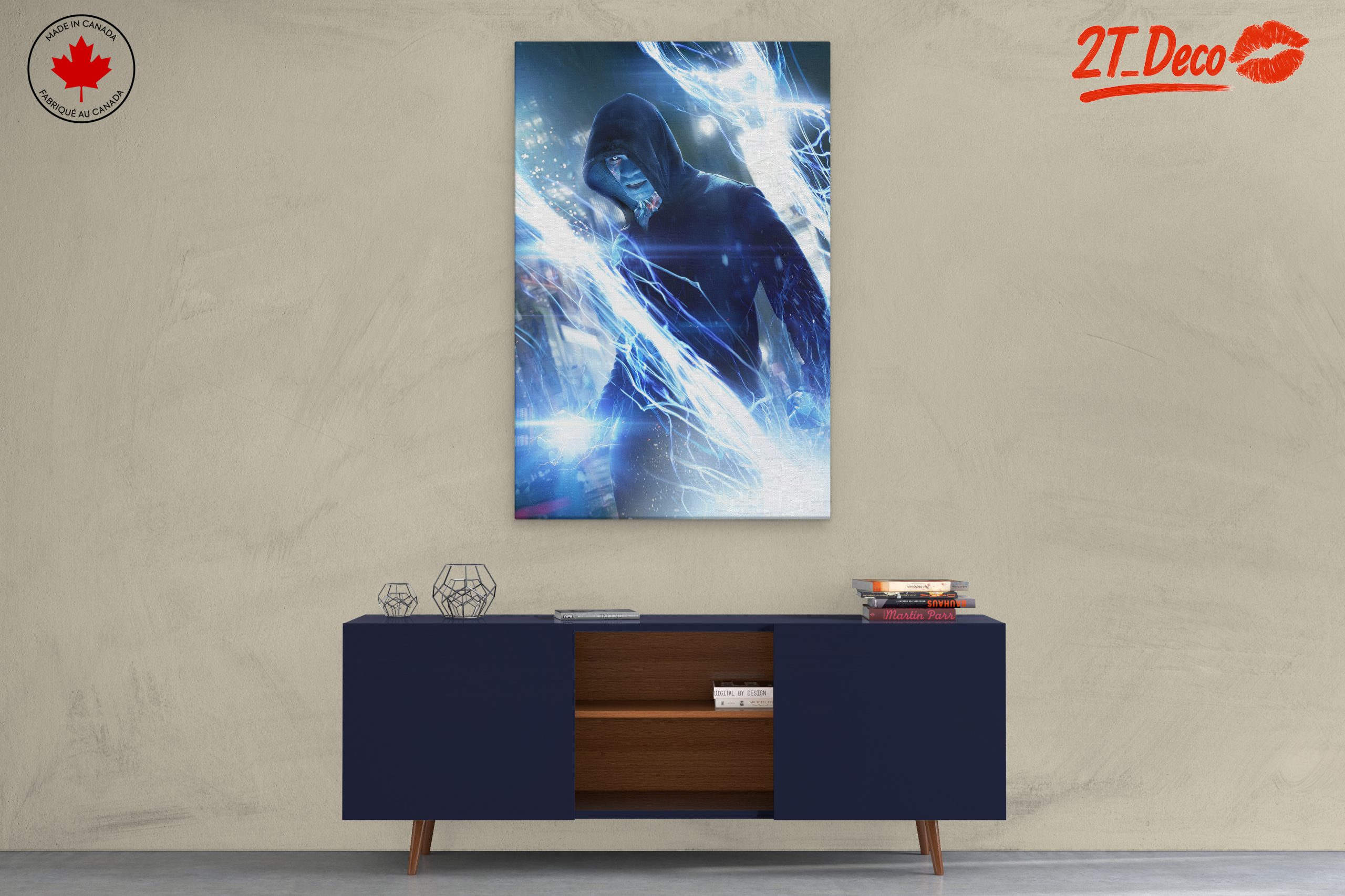 Epic Flash Character Art with Electric Effects - Image 3
