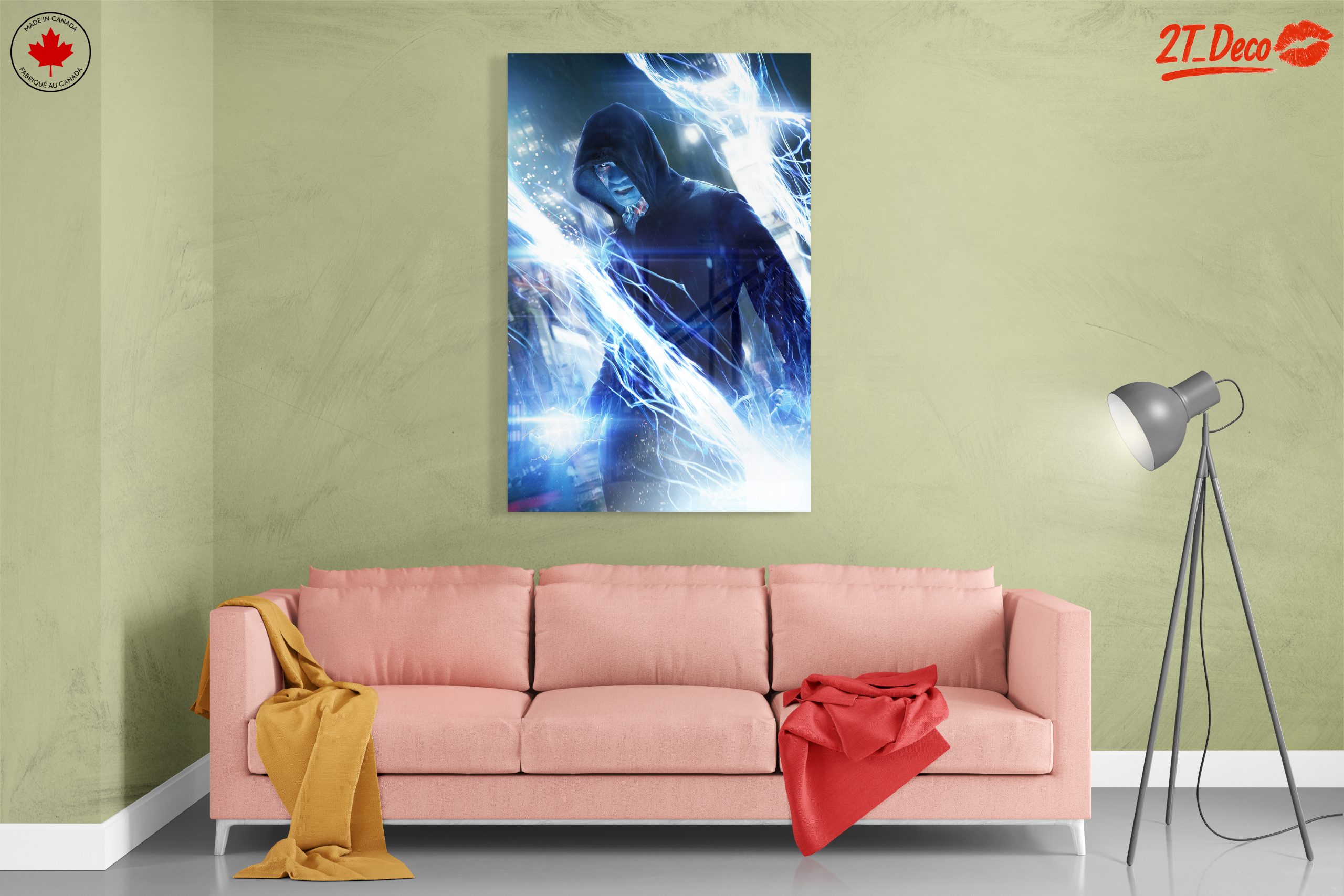 Epic Flash Character Art with Electric Effects - Image 7