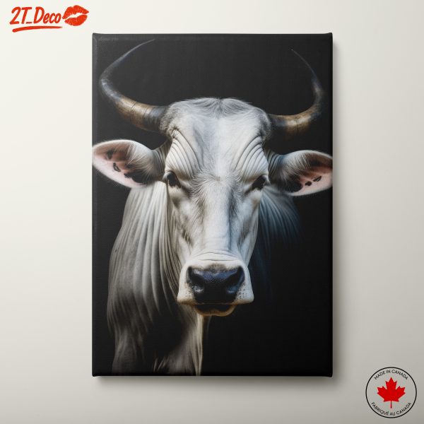 Stunning Artistic Cow Portrait