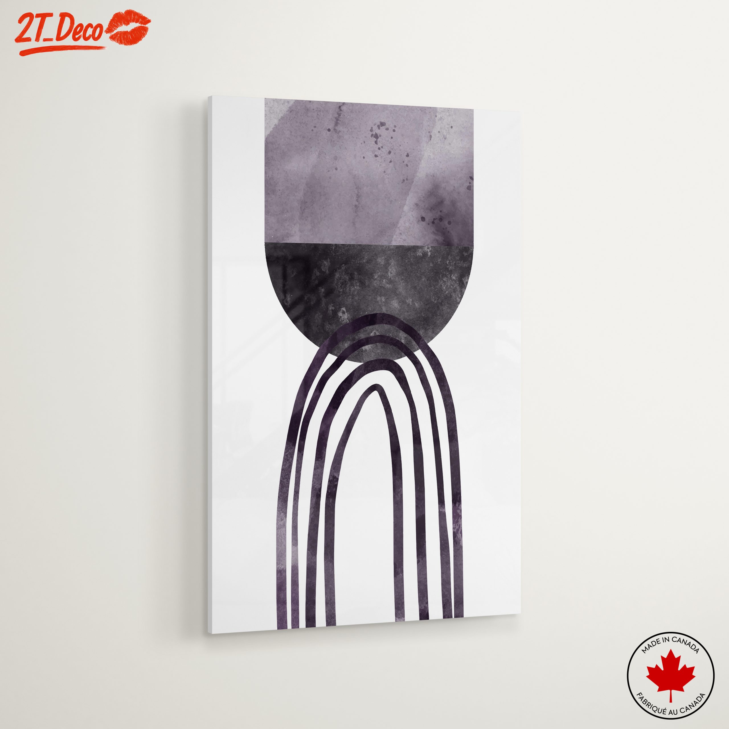 Geometric Abstract Art in Soft Tones - Image 6