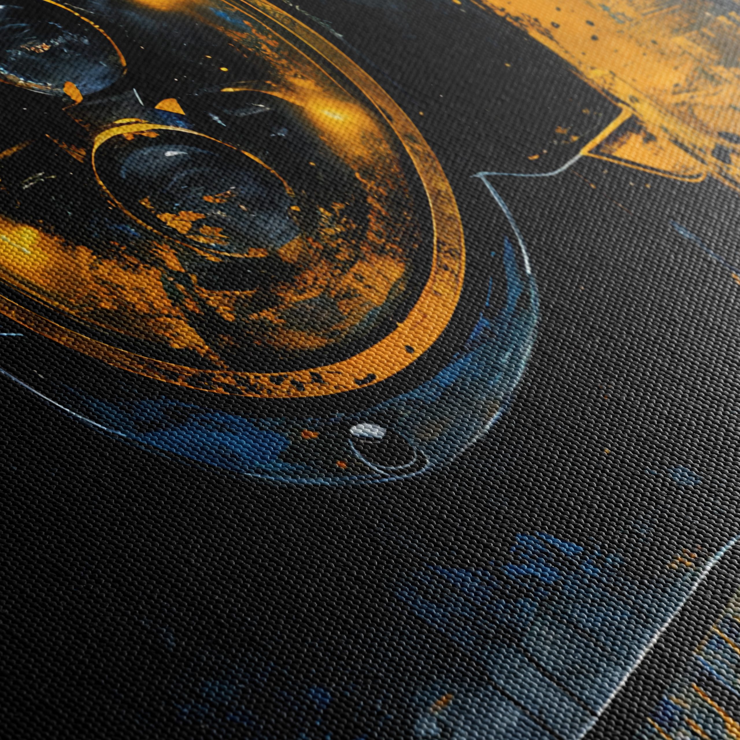 Stylized Classic Car Art - Image 5