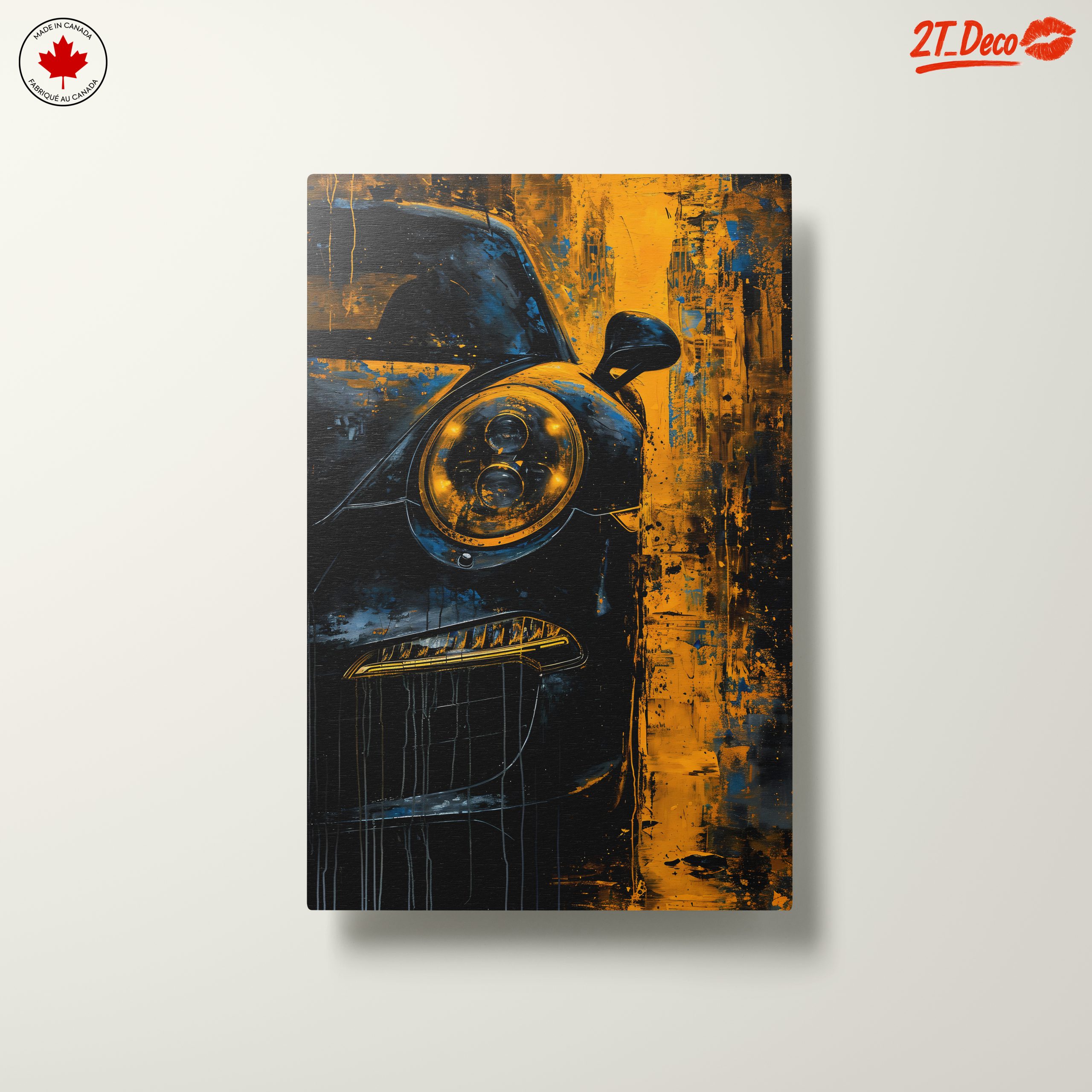 Stylized Classic Car Art - Image 10