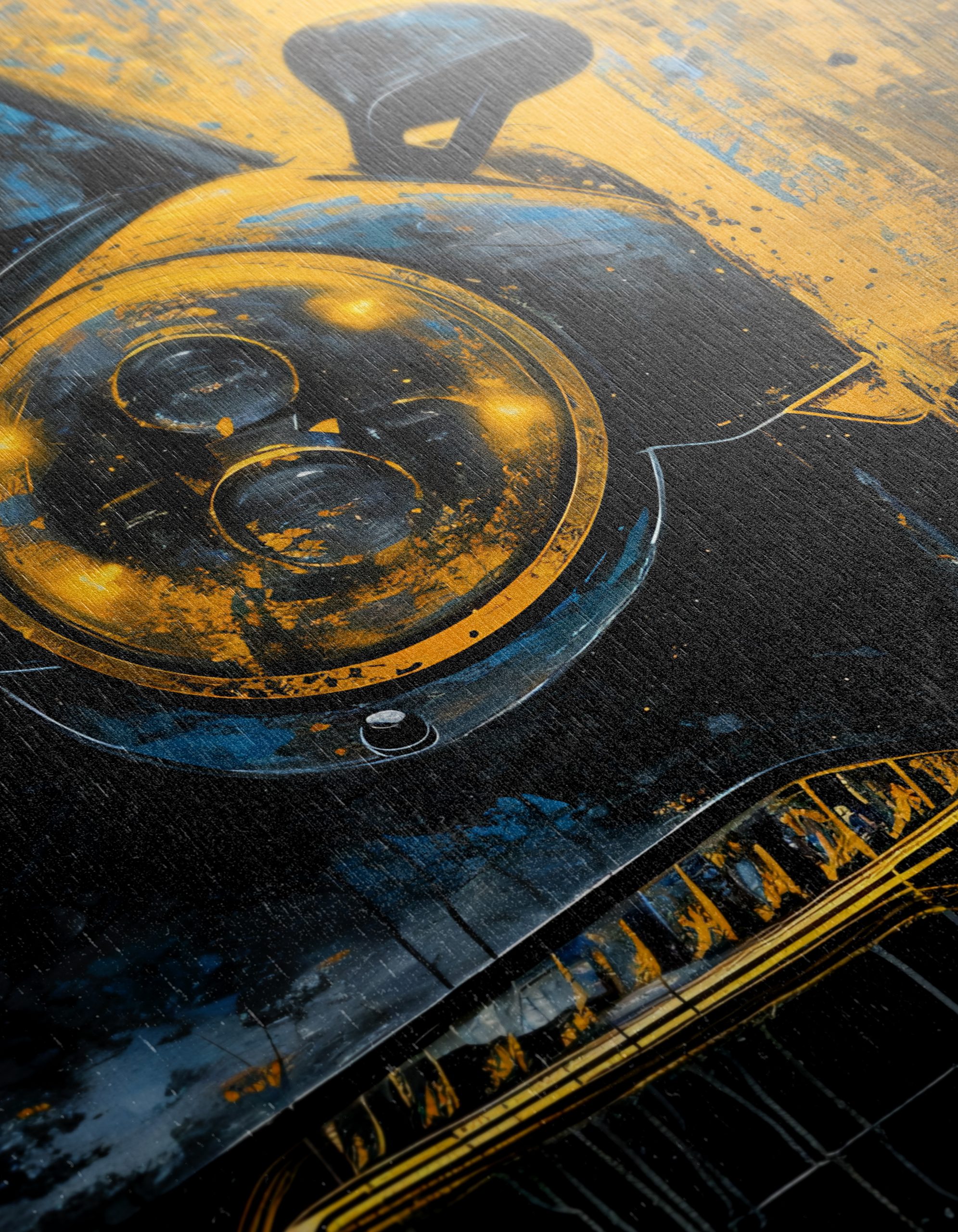 Stylized Classic Car Art - Image 12