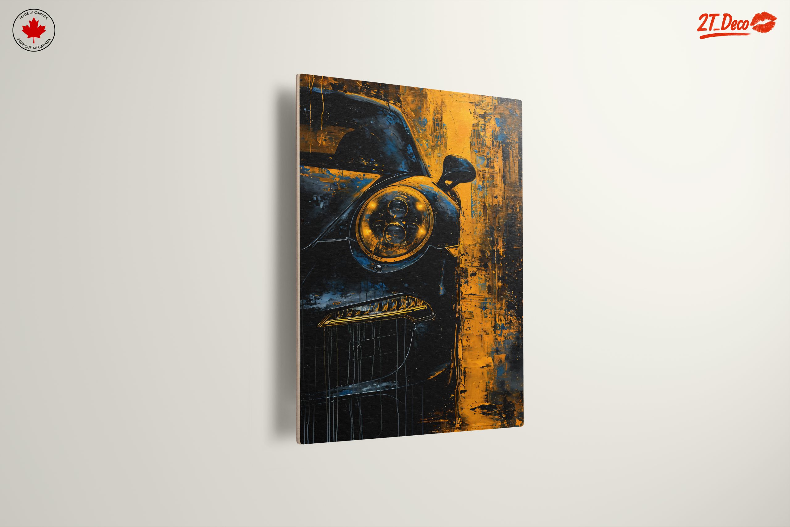 Stylized Classic Car Art - Image 13