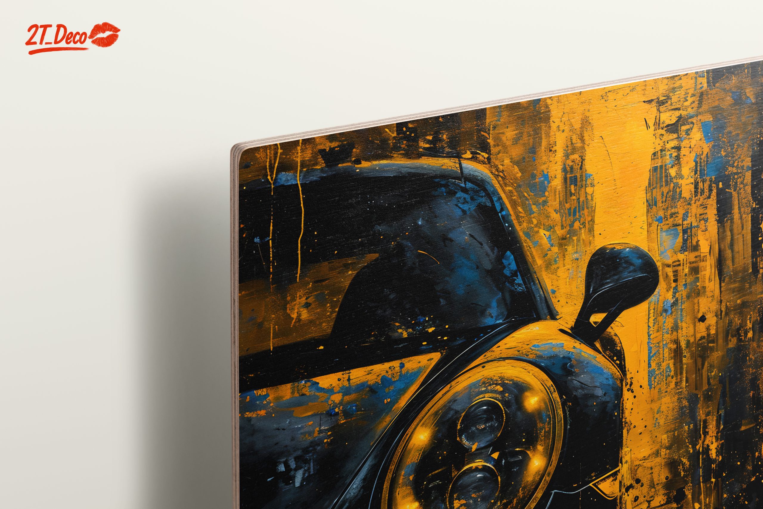 Stylized Classic Car Art - Image 15