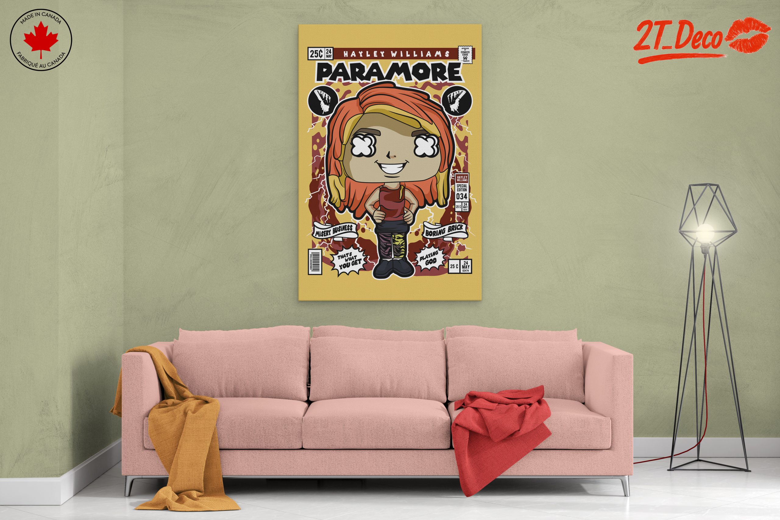 Hayley Williams Paramore Artistic Illustration - Image 2