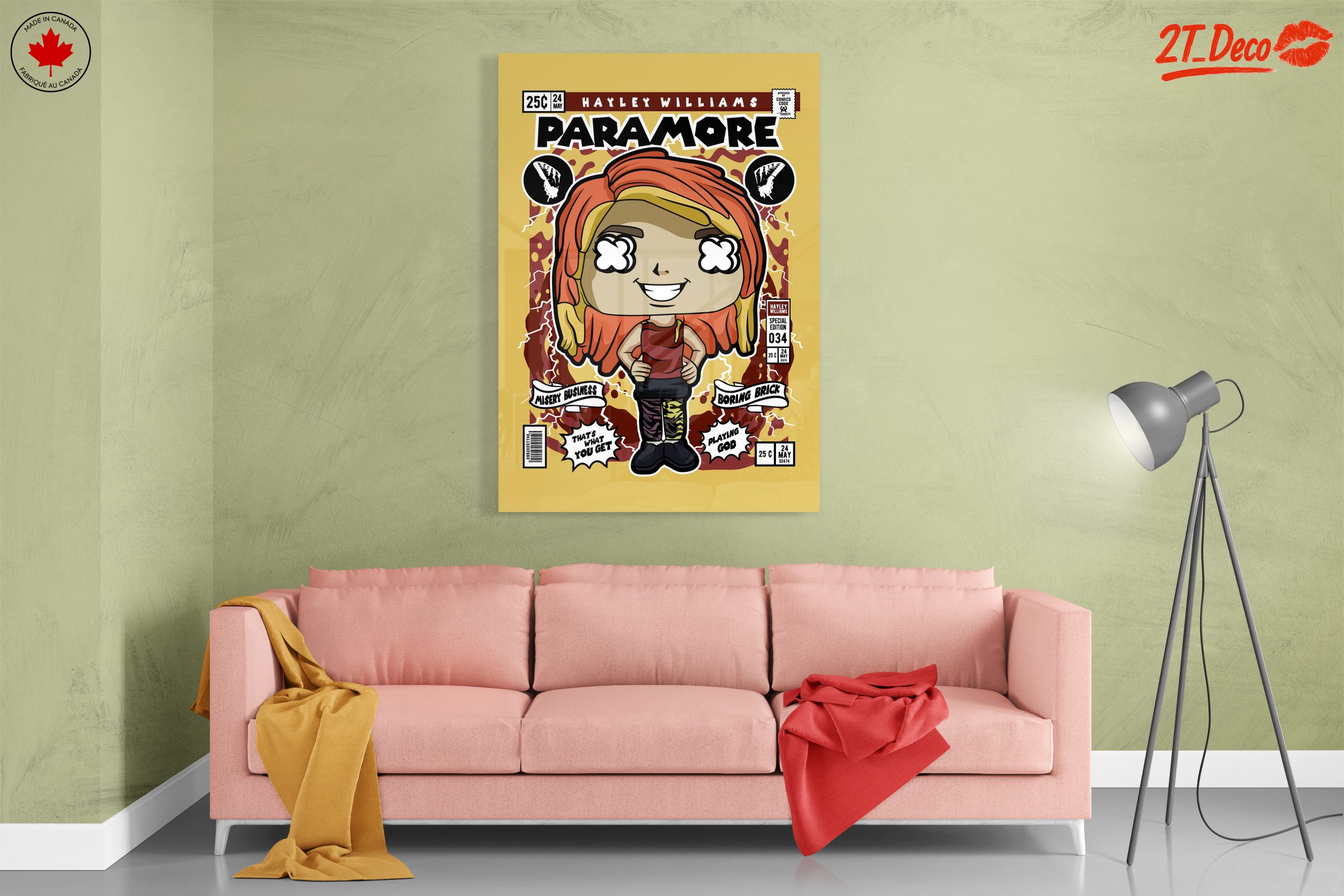 Hayley Williams Paramore Artistic Illustration - Image 7