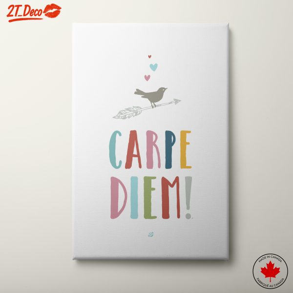 Carpe Diem Inspirational Wall Art