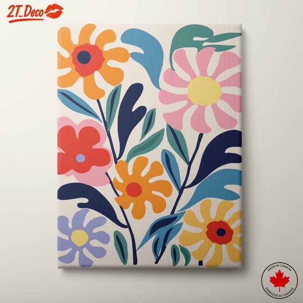 Colorful Floral Abstract Art 2