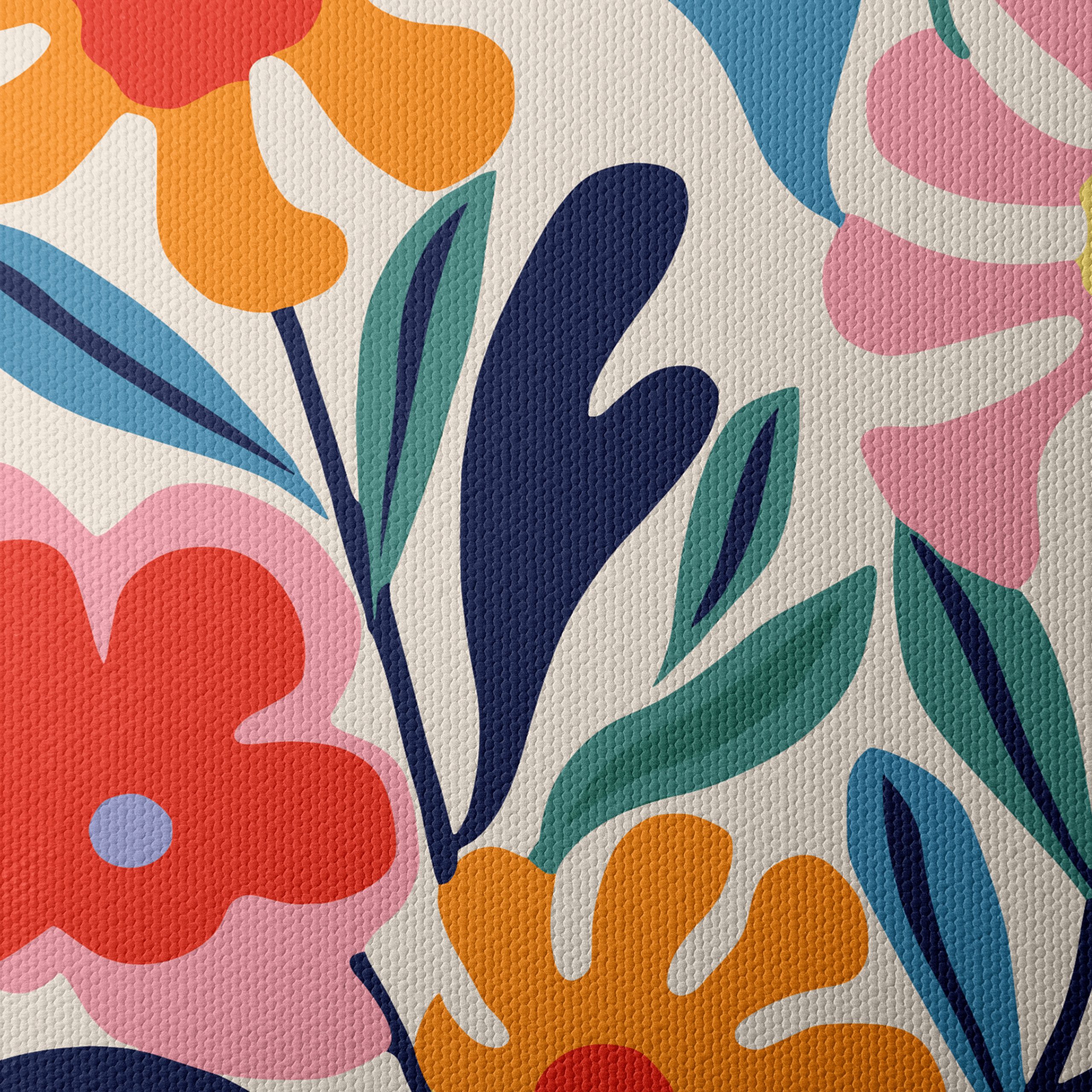 Colorful Floral Abstract Art 2 - Image 4