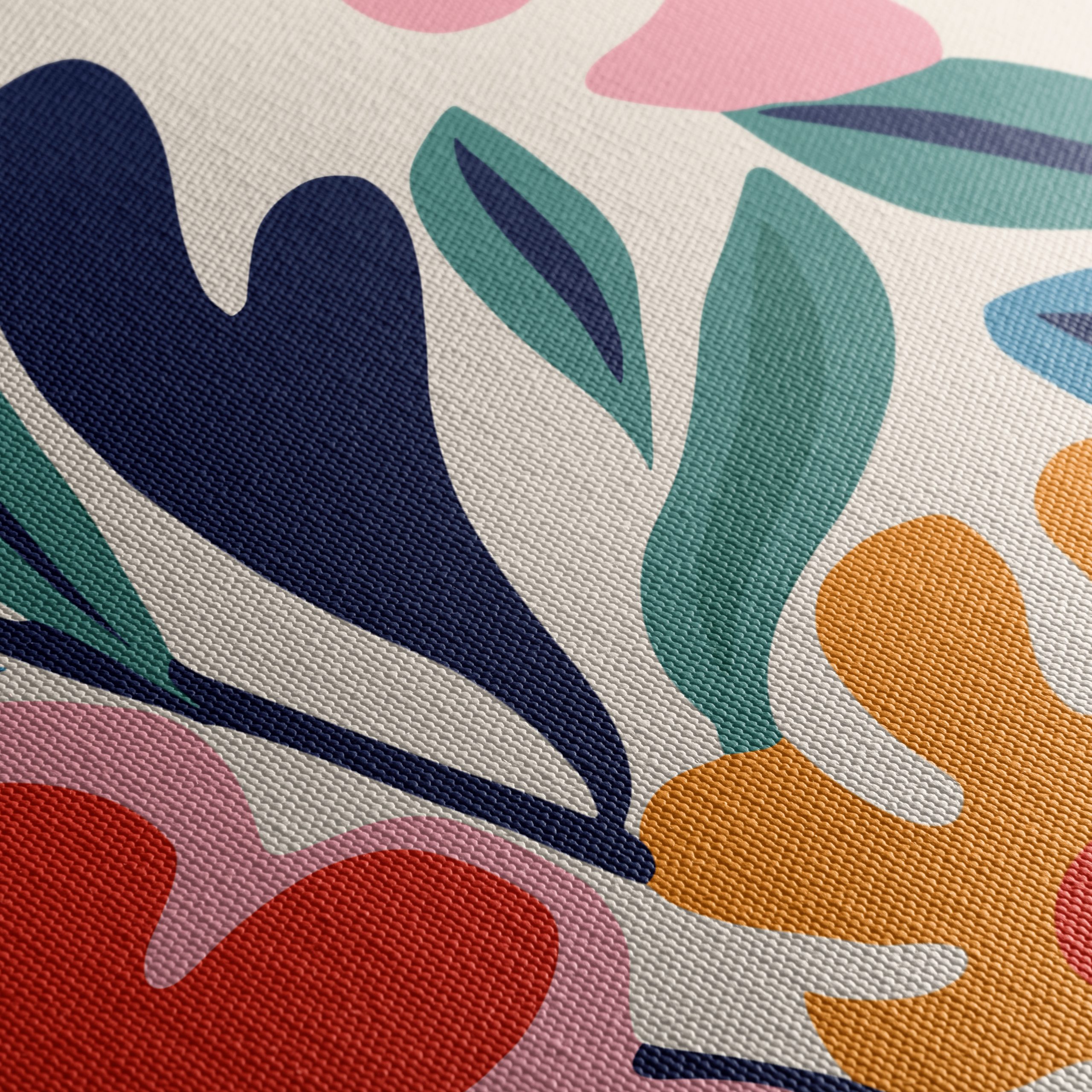 Colorful Floral Abstract Art 2 - Image 5