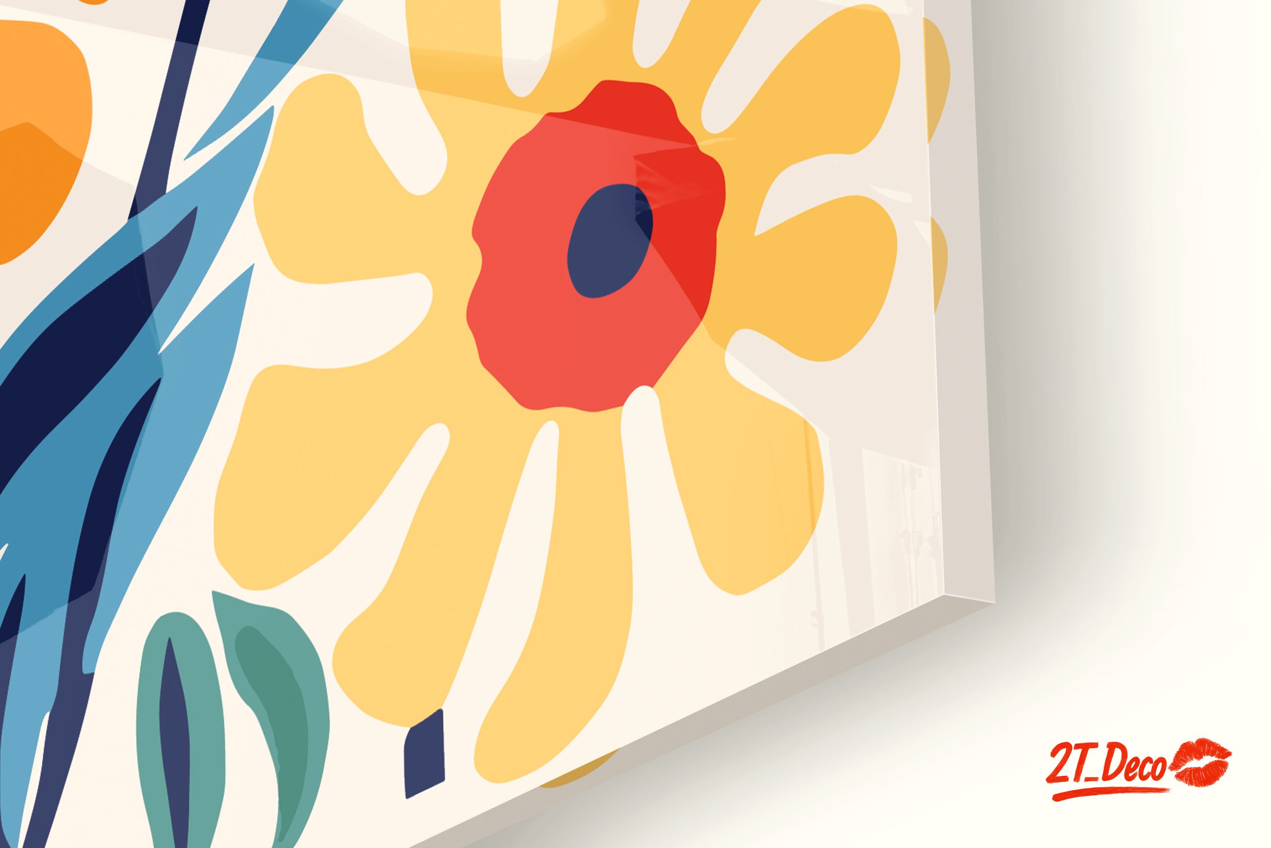 Colorful Floral Abstract Art 2 - Image 9
